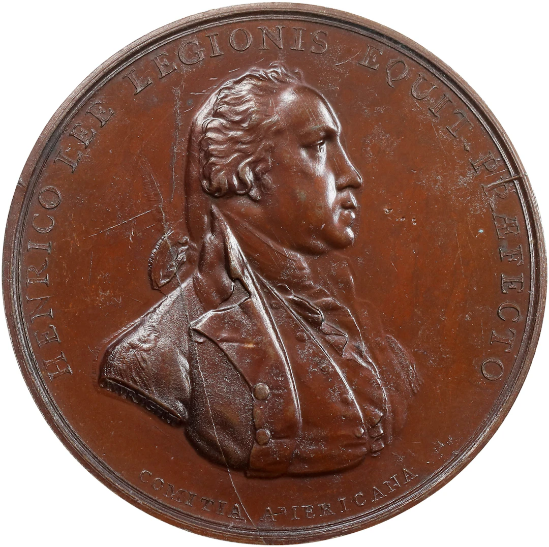 "1779" (post-1874) Henry Lee at Paulus Hook Medal. Original Obverse
