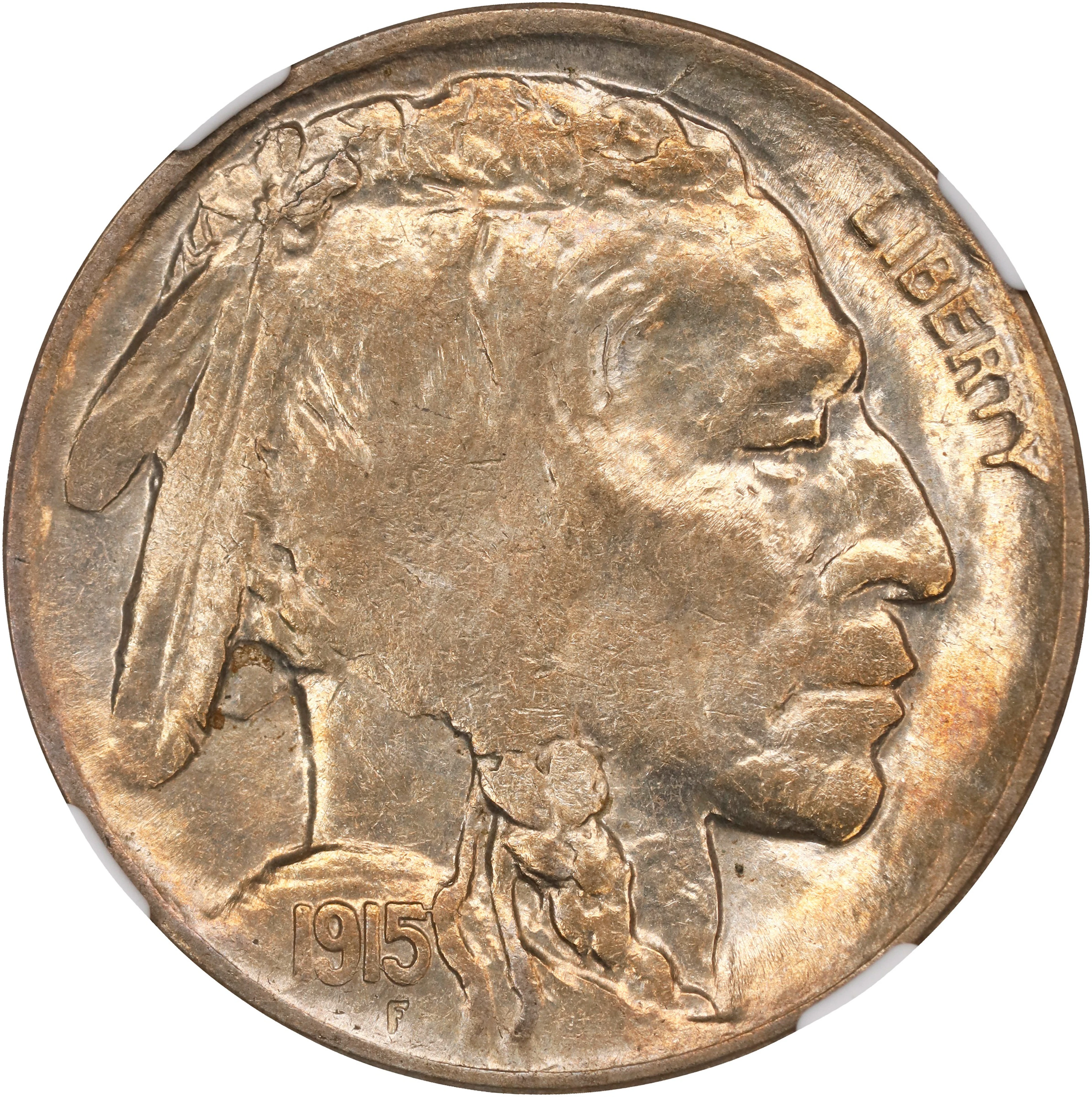 1915-D Buffalo Nickel. MS-62 (NGC).