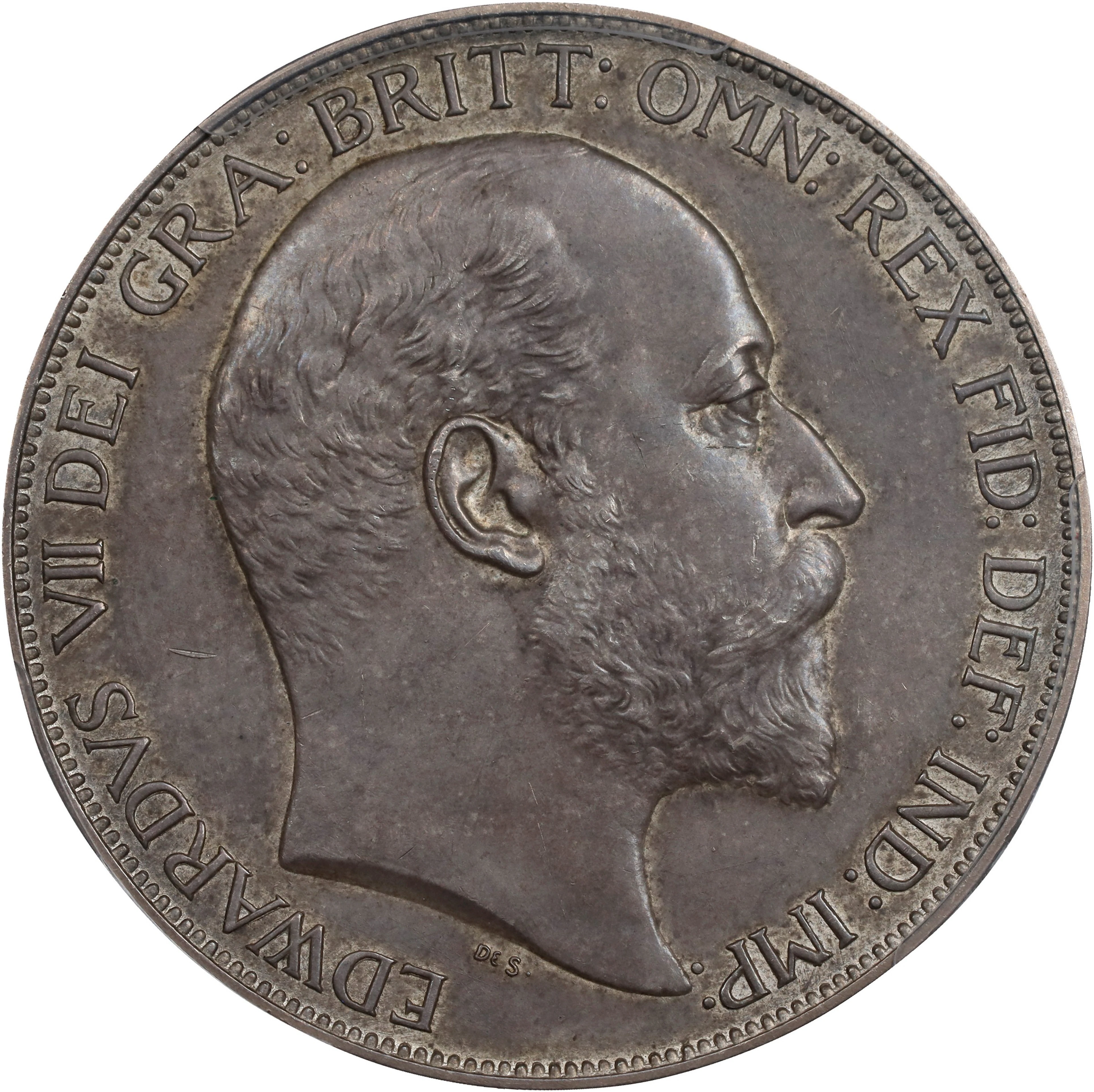GREAT BRITAIN. Crown, 1902. London Mint. Edward VII. PCGS MATTE PROOF-62.