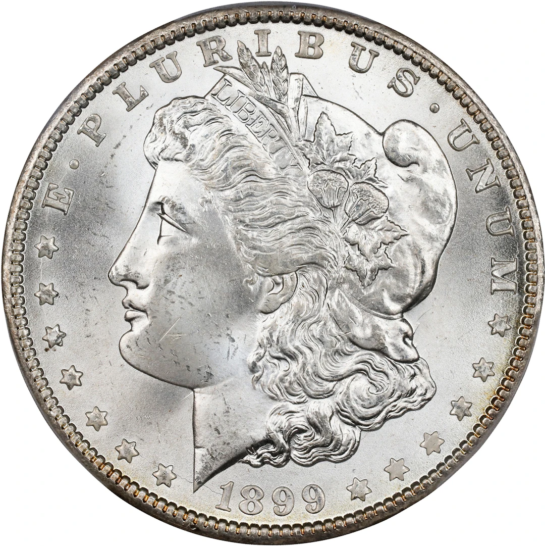 1899-O Morgan Silver Dollar. MS-65 (PCGS).