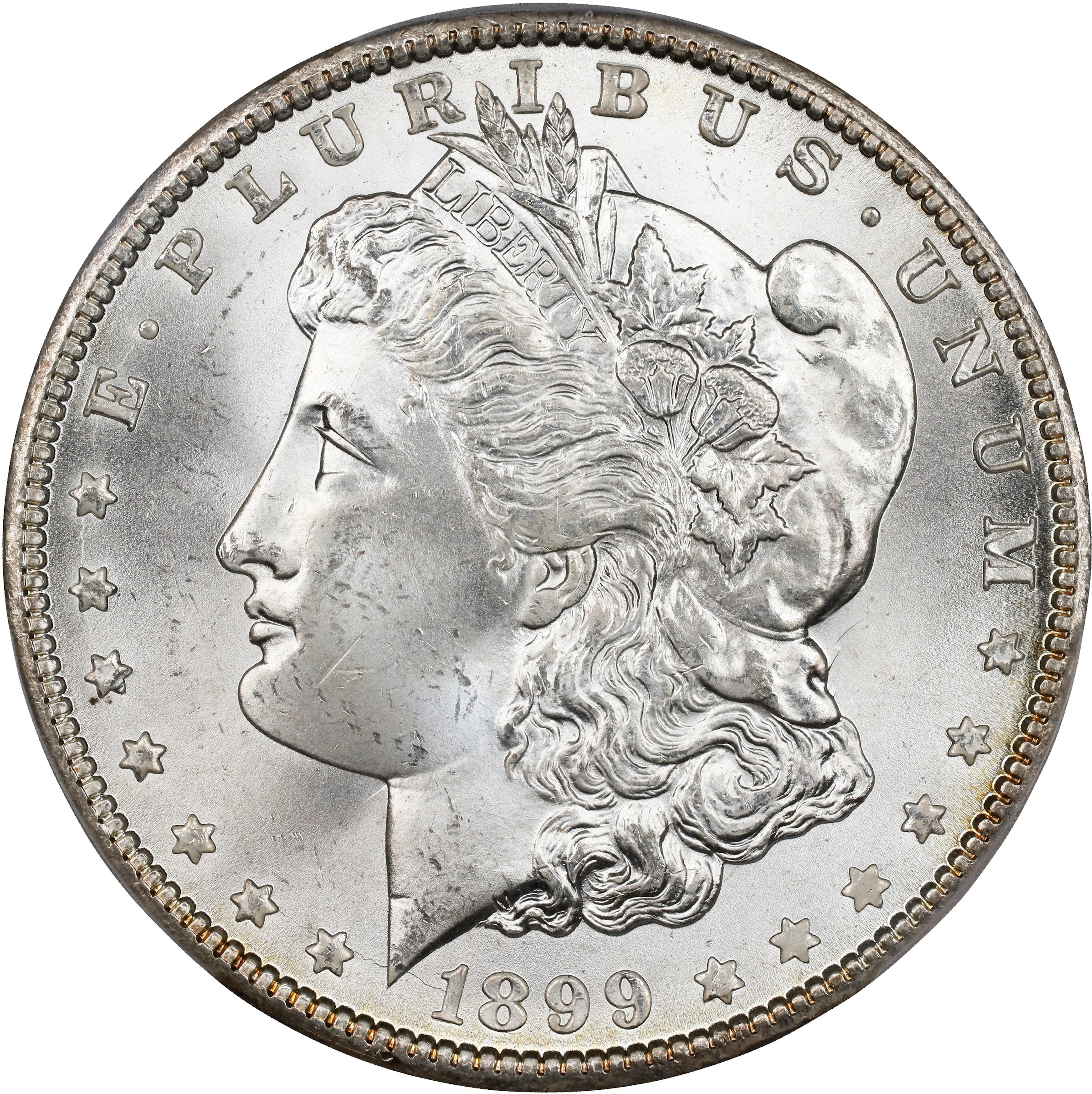 1899-O Morgan Silver Dollar. MS-65 (PCGS).