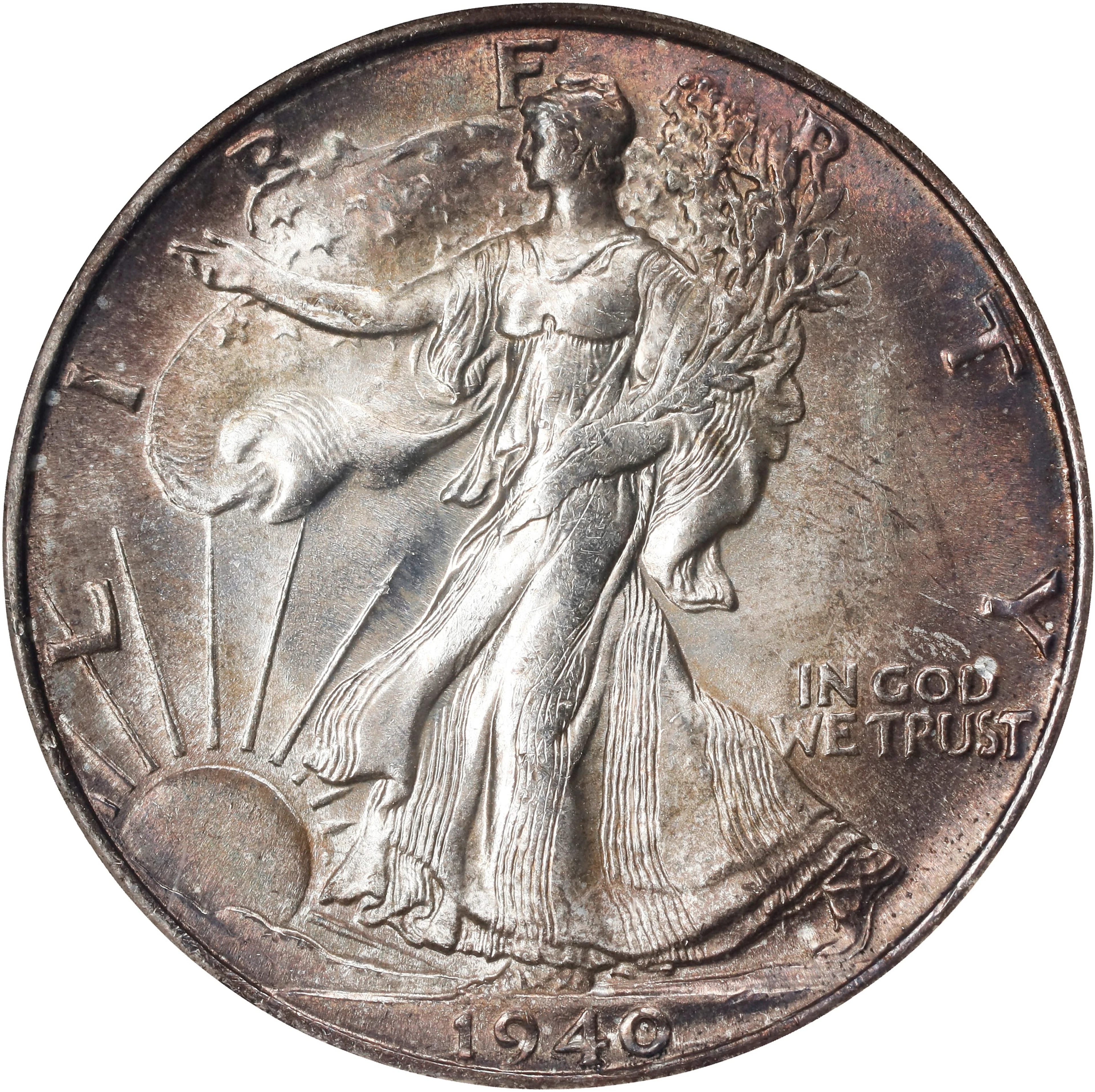 1940-S Walking Liberty Half Dollar. MS-65 (NGC).