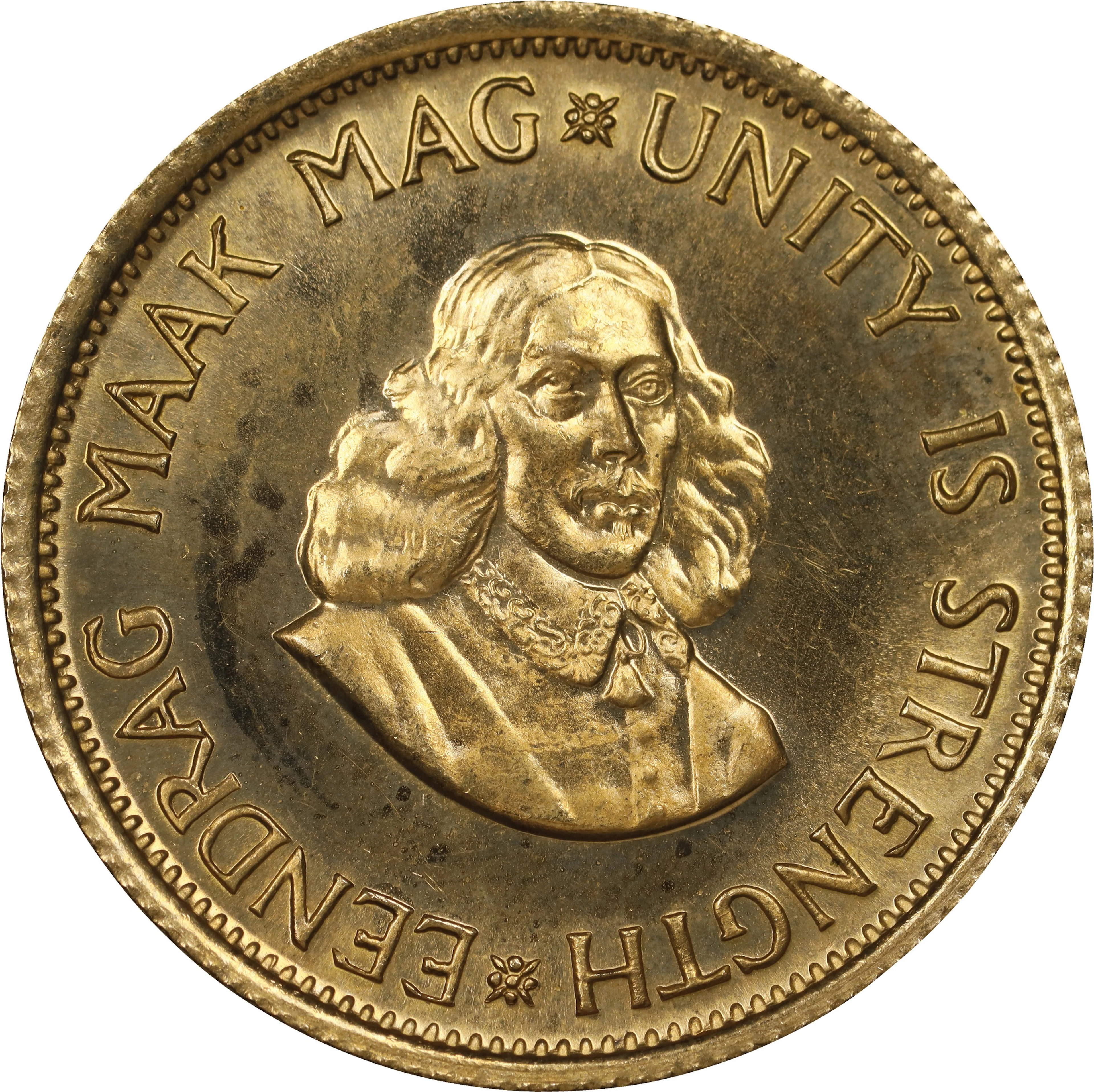 (0.236 oz, 7.325 g AGW). South Africa. 1979 Gold 2 Rand.