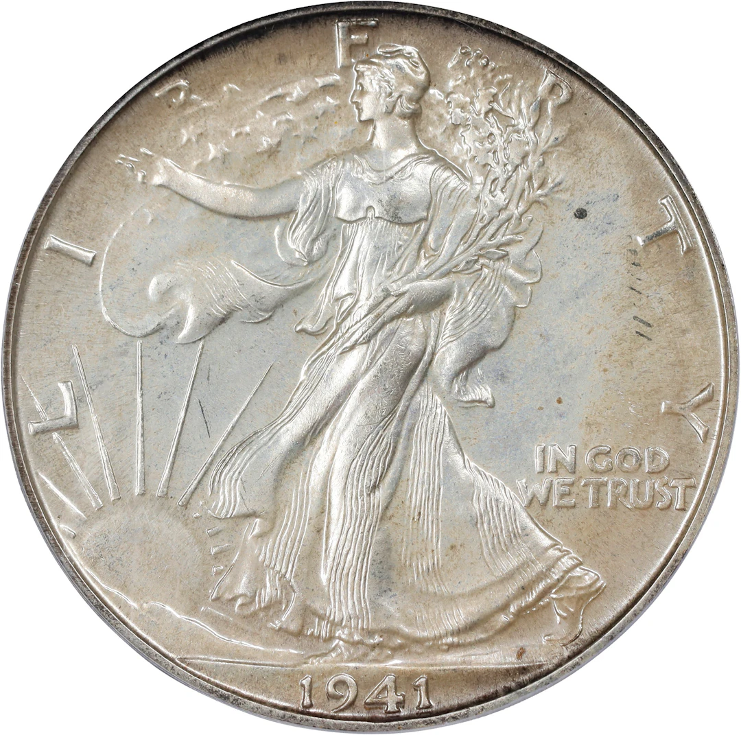 1941 Walking Liberty Half Dollar. Proof-67 (PCGS).