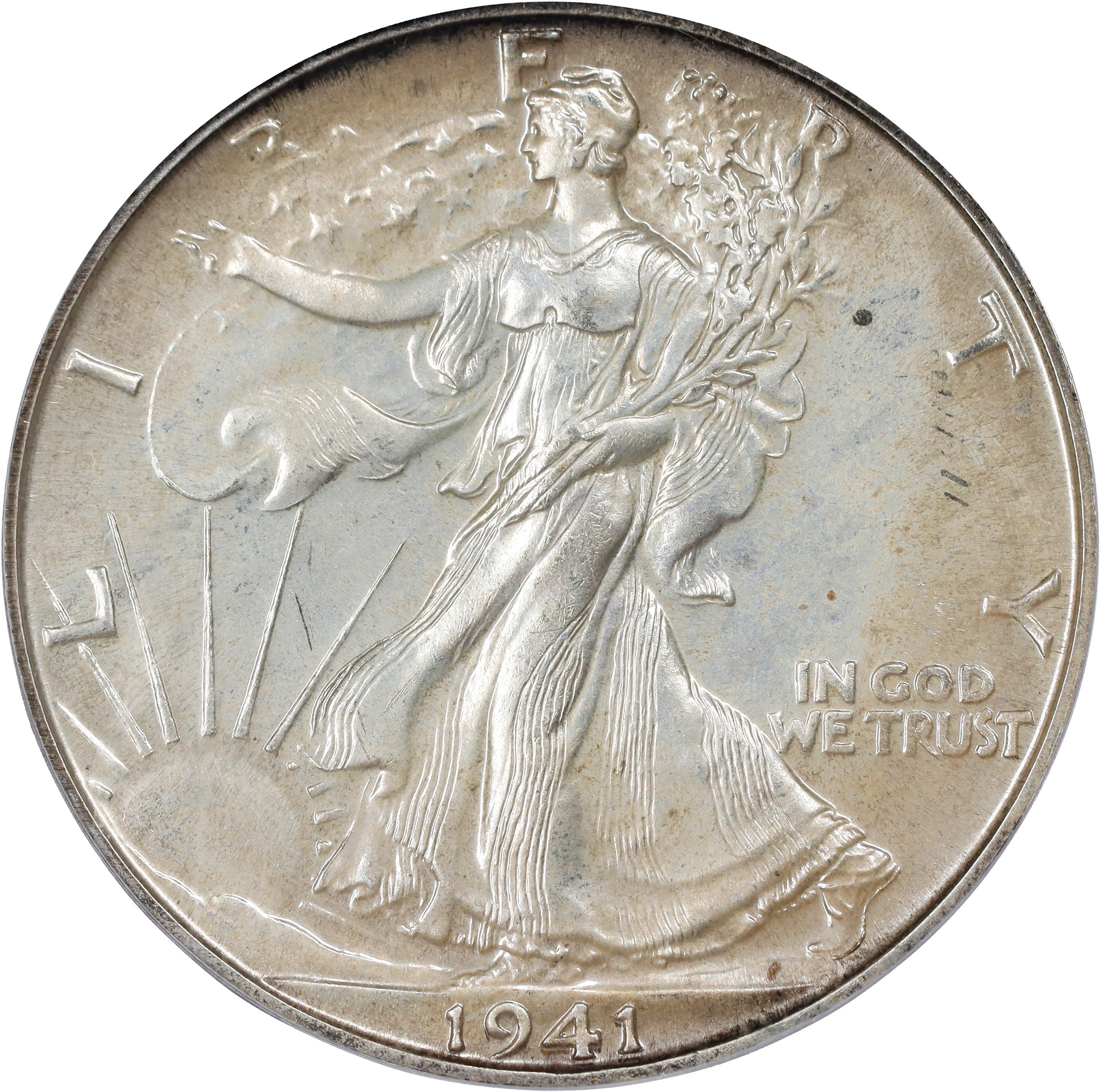 1941 Walking Liberty Half Dollar. Proof-67 (PCGS).