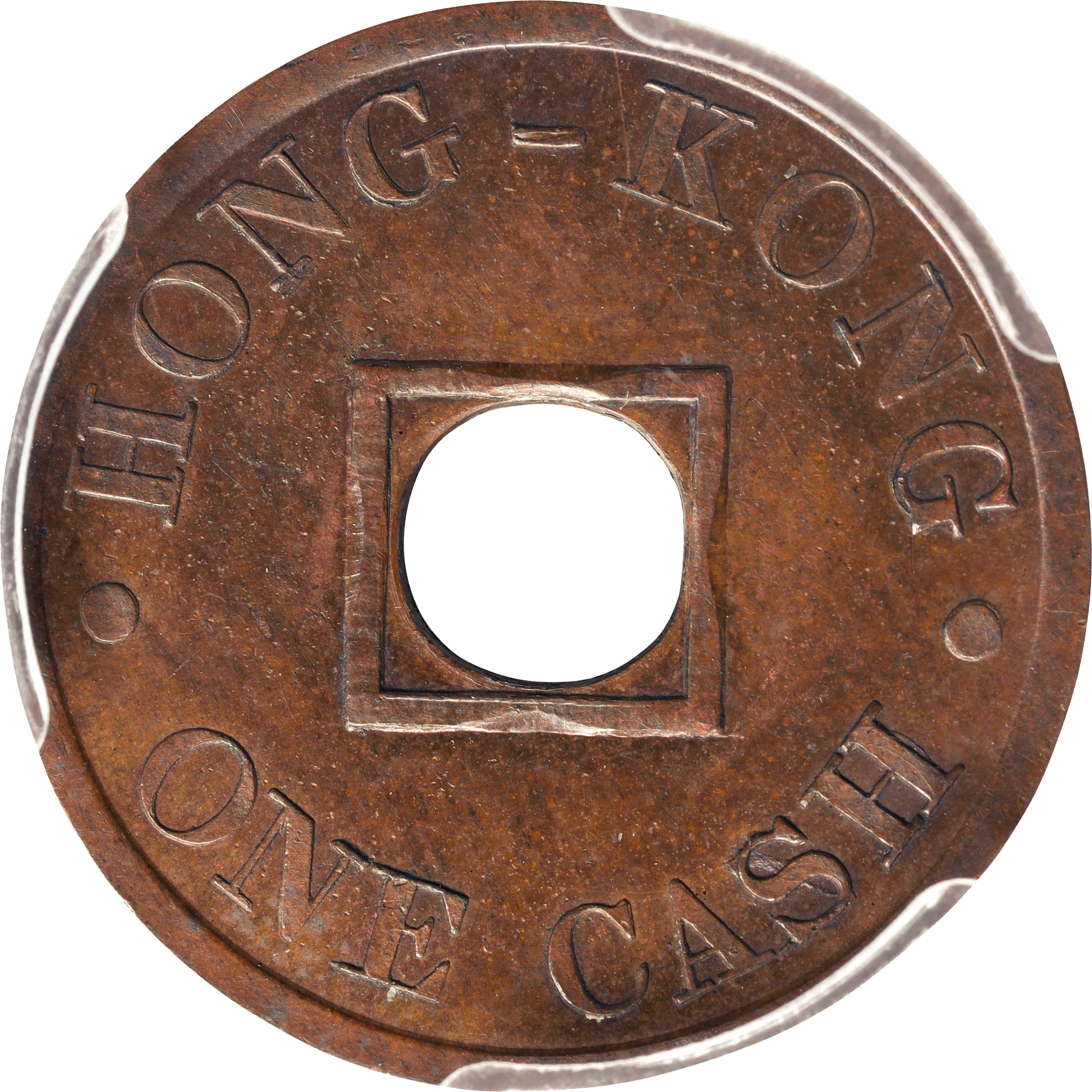 (t) HONG KONG (SAR). Copper Cash Pattern, ND (1863). London Mint.
