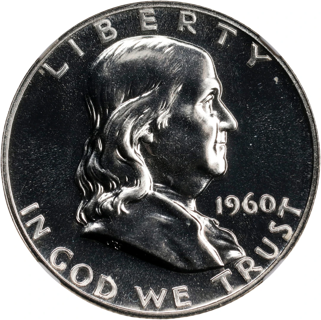 1960 Franklin Half Dollar. Proof-69 (NGC).