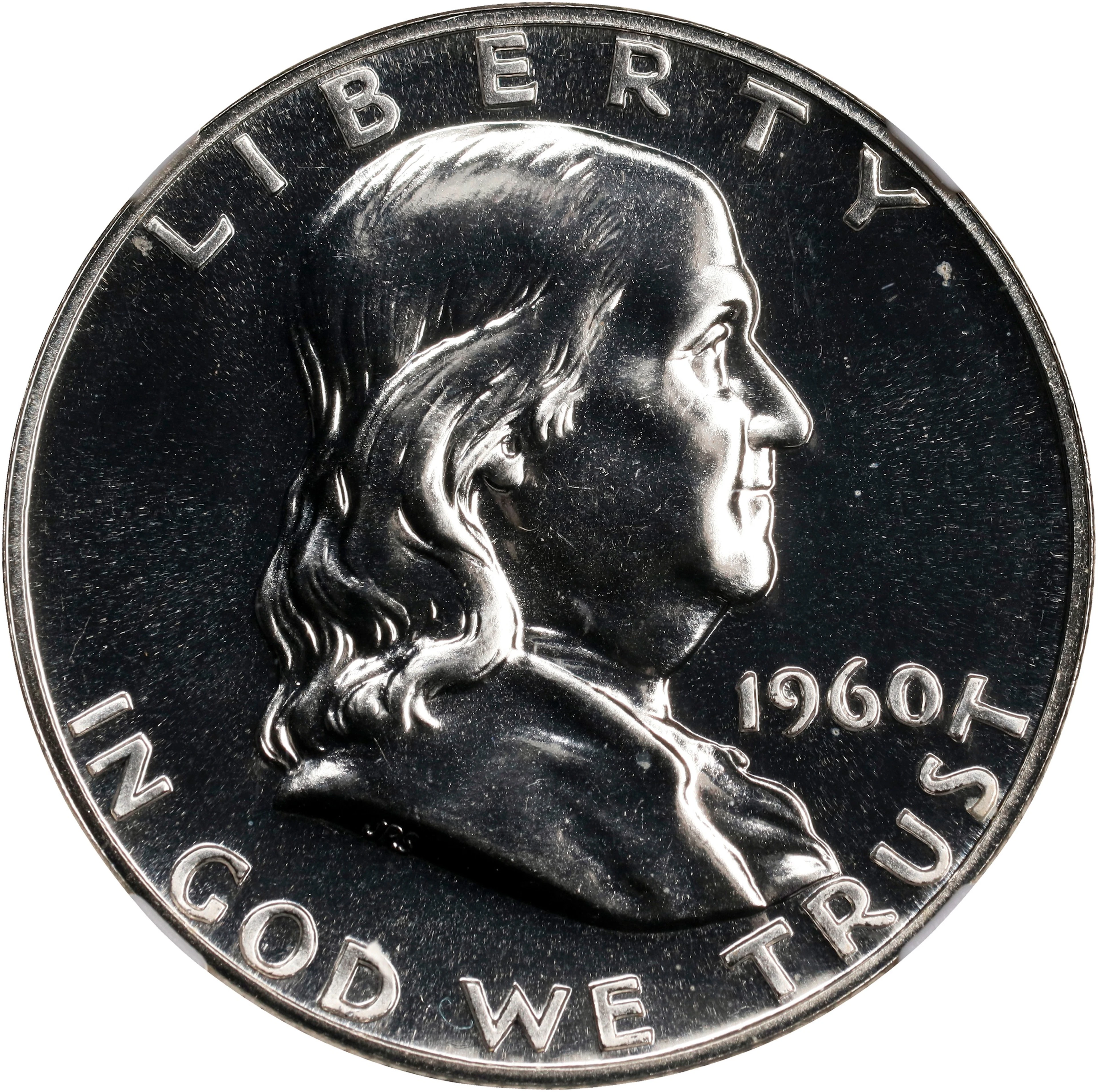 1960 Franklin Half Dollar. Proof-69 (NGC).