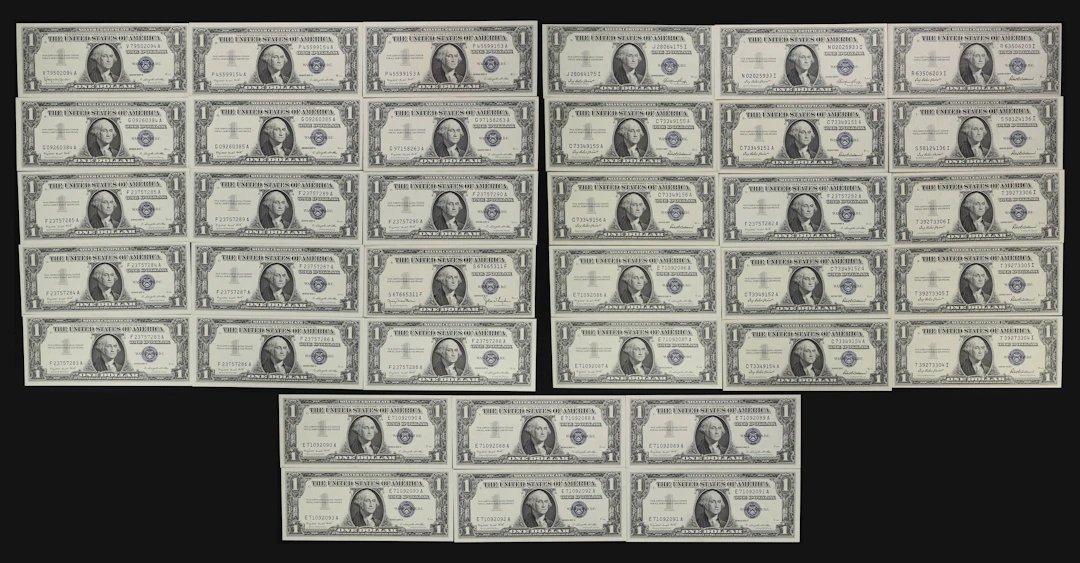 Lot of (36) Mixed Friedbergs. 1935D - 57B $1 Silver Certificates.