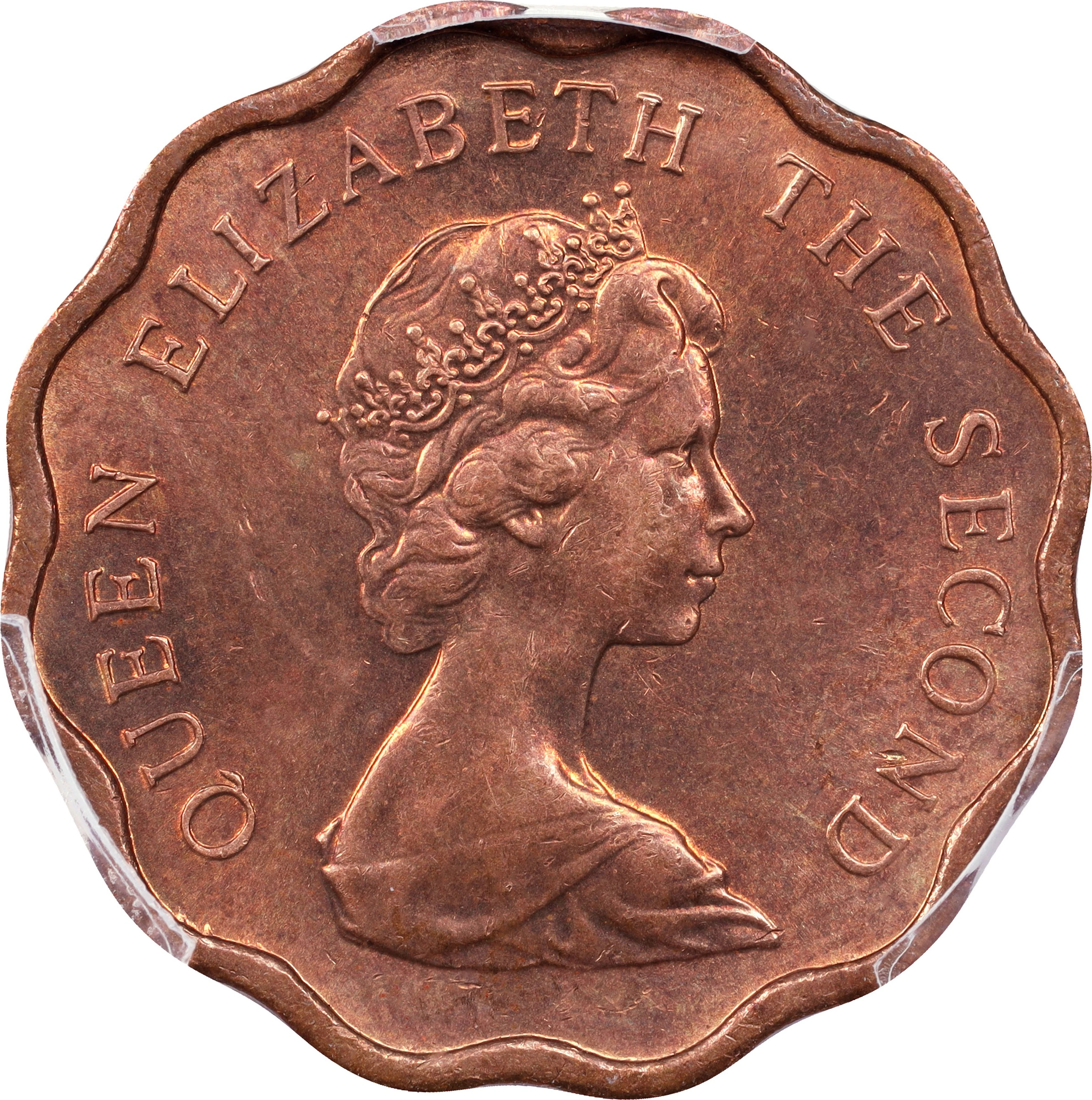 (t) HONG KONG (SAR). 20 Cents, 1978. Llantrisant Mint. Elizabeth II.