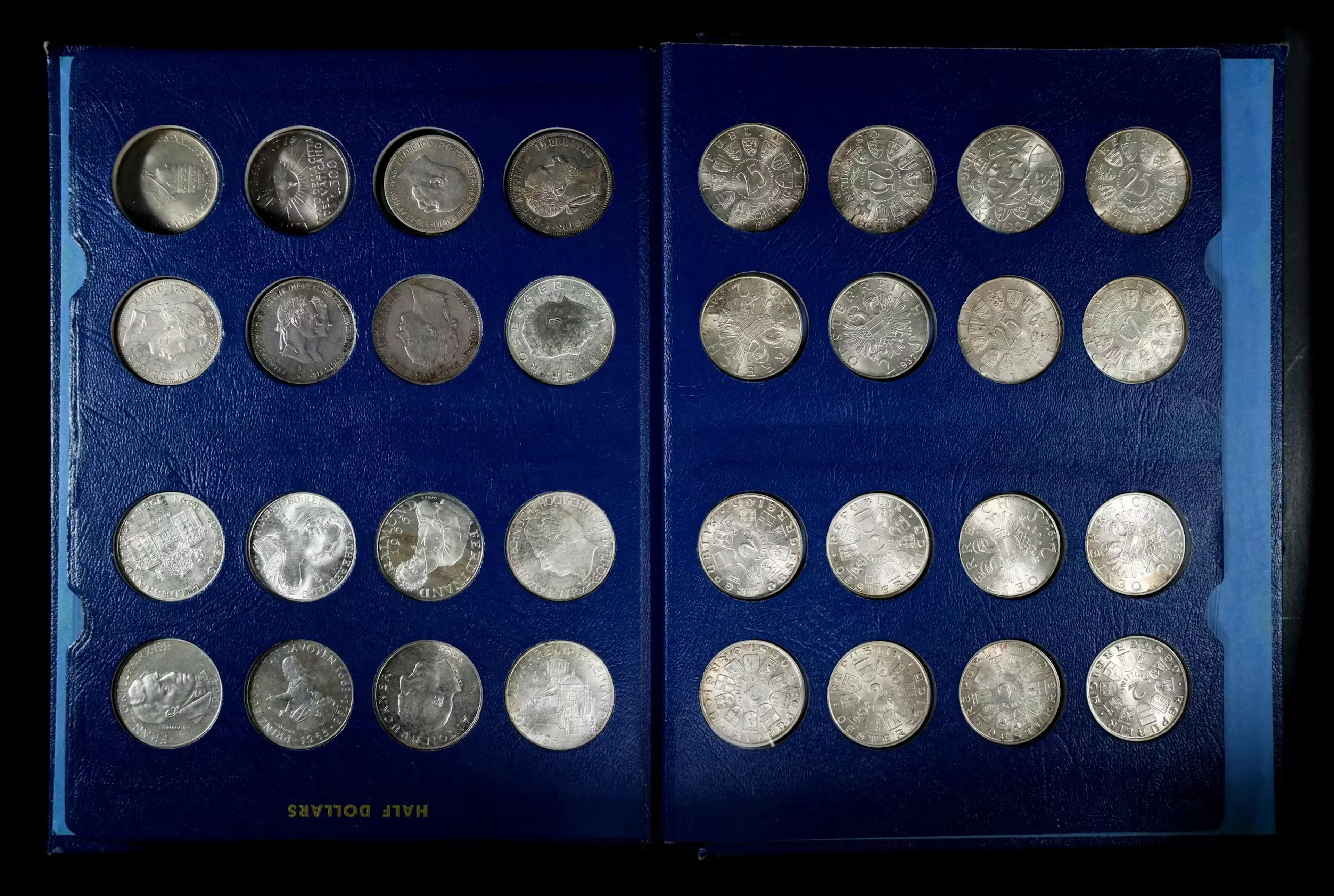 MIXED LOTS. Group of European Silver Denominations (59 Pieces), 17th