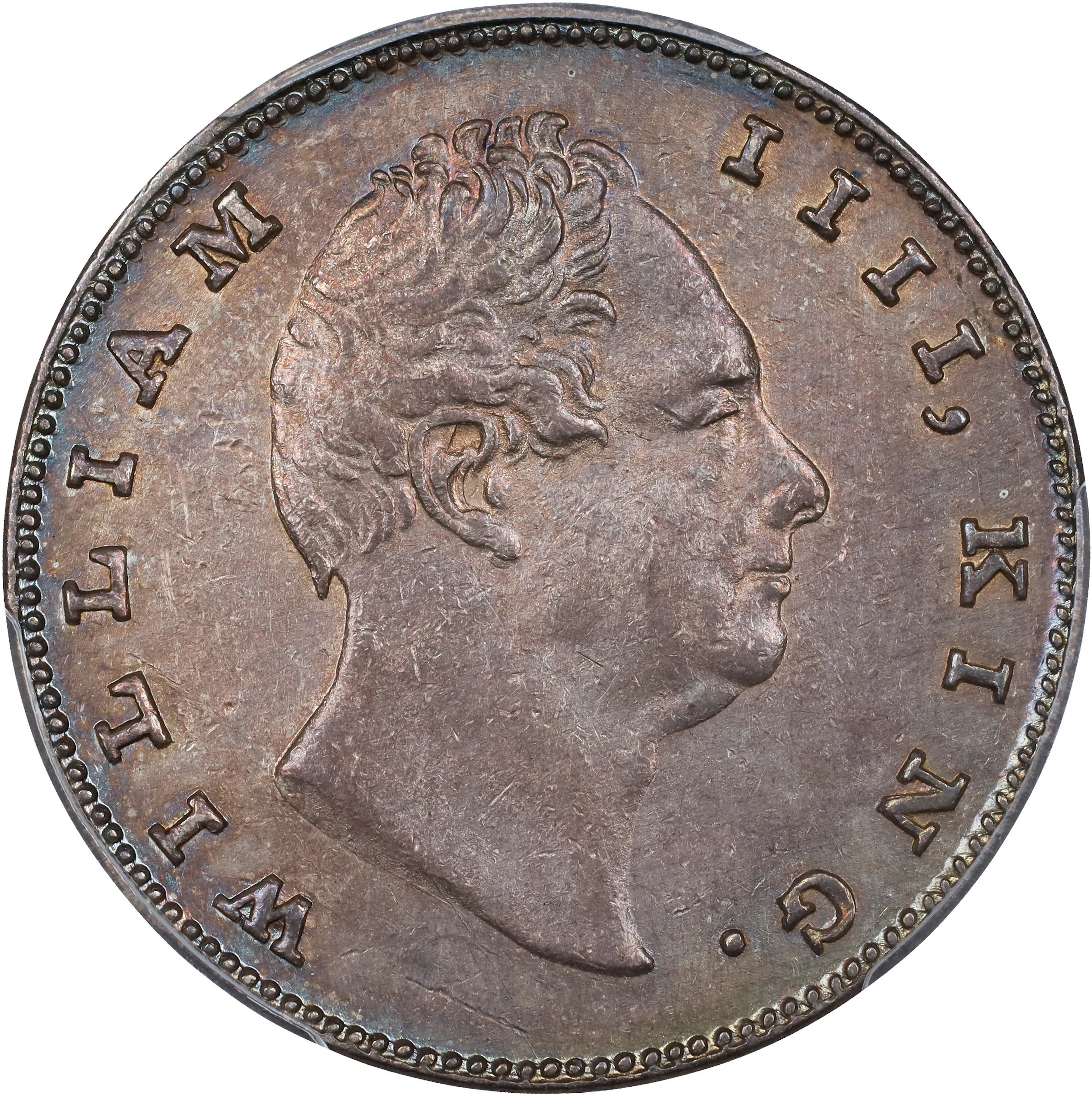 INDIA. British East India Company. Rupee, 1835.-(B). Bombay Mint.