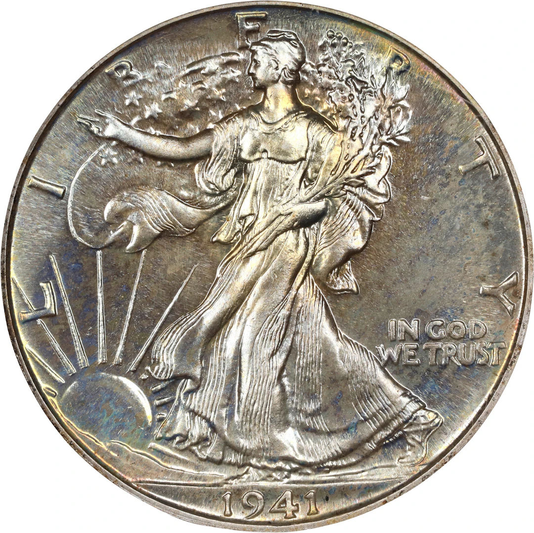 1941 Walking Liberty Half Dollar. Proof-68 * (NGC).