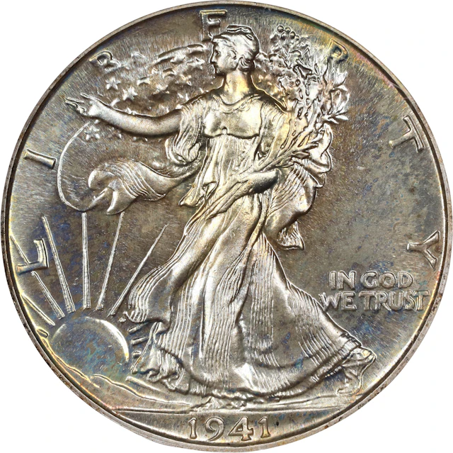 1941 Walking Liberty Half Dollar. Proof-68 * (NGC).