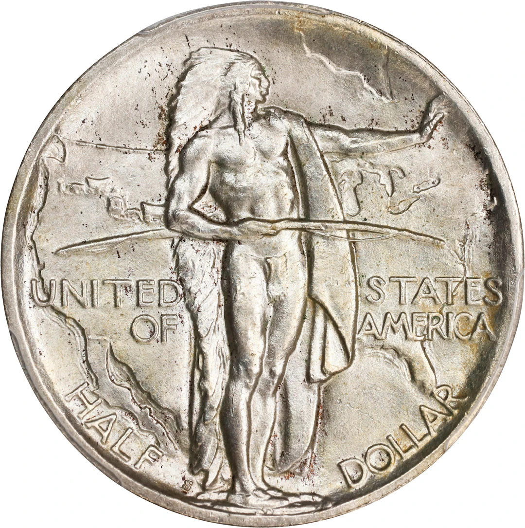 1936-S Oregon Trail Memorial. MS-65 (PCGS).