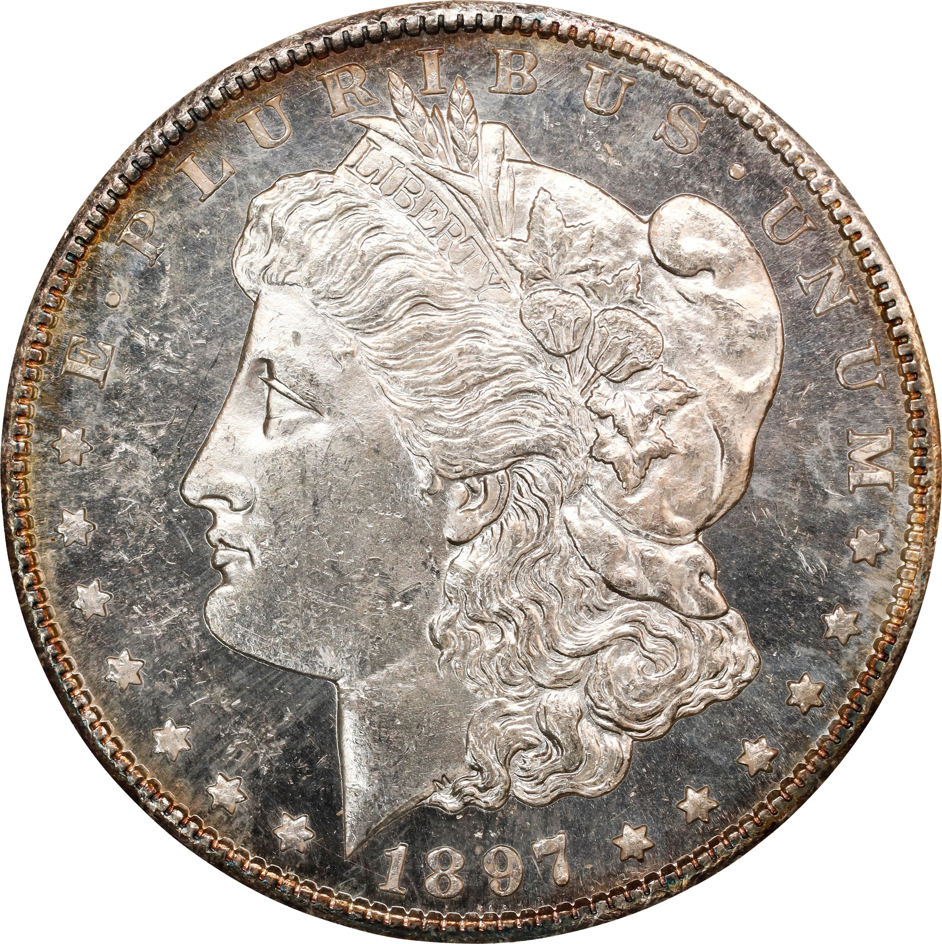 1897-S Morgan Silver Dollar. MS-63 PL (NGC). OH Generation 4.0.