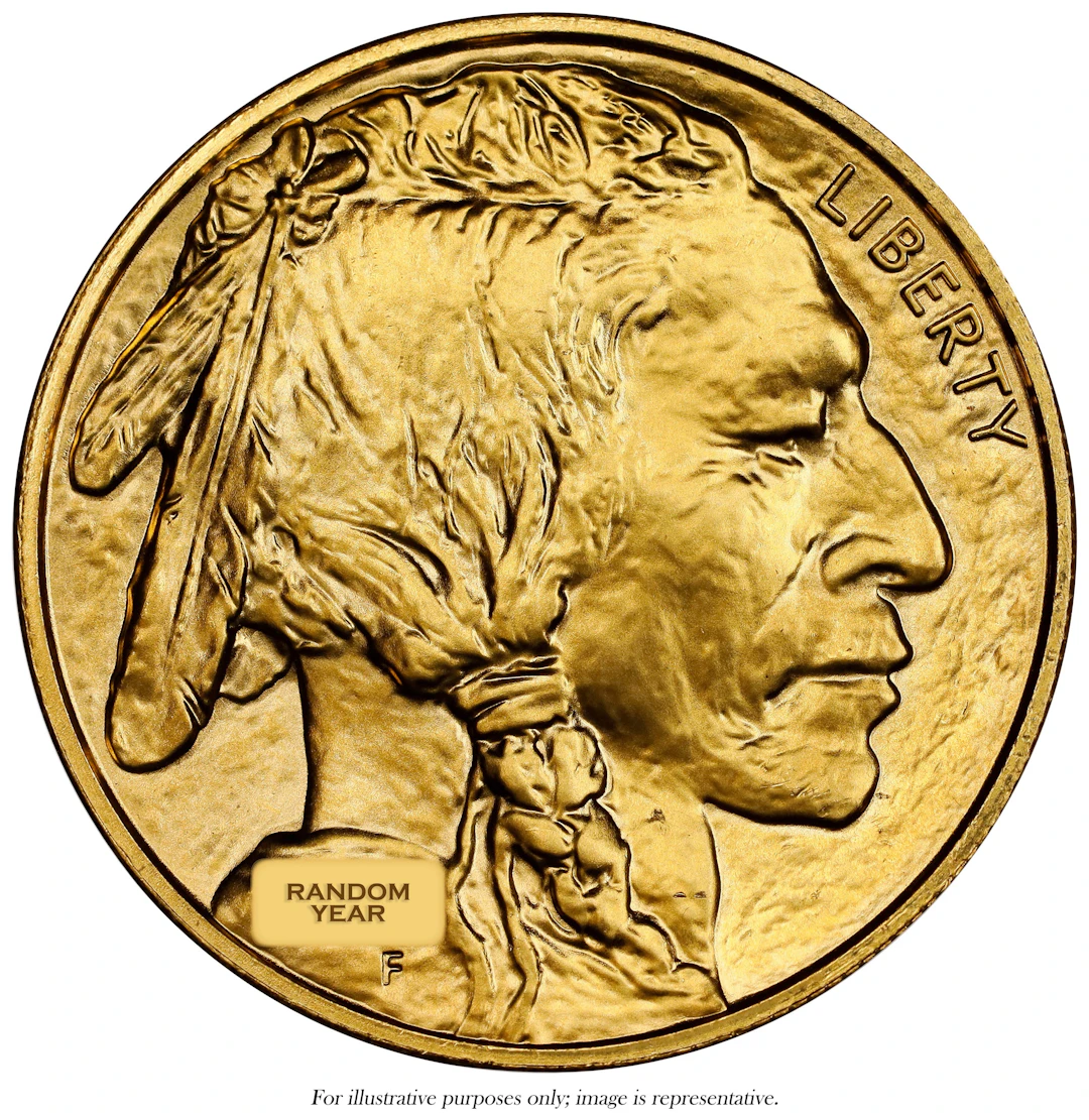 (1 oz, 31.104 g AGW). American Gold Buffalo $50.