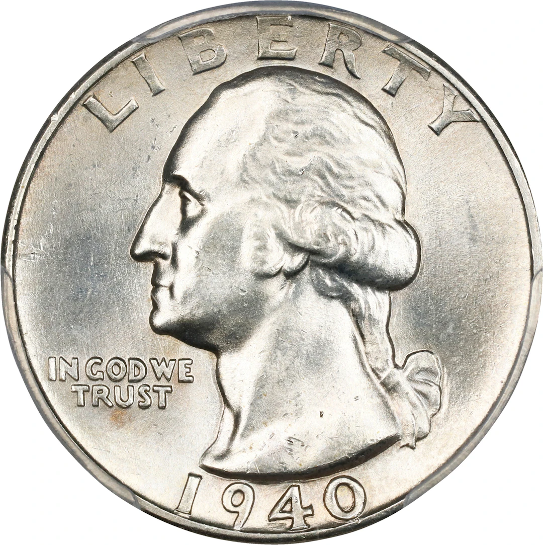 1940-D Washington Quarter. MS-63 (PCGS).