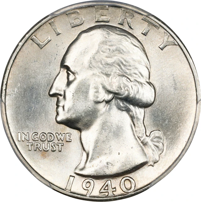 1940-D Washington Quarter. MS-63 (PCGS).