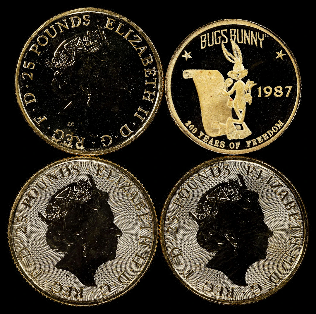 (1 oz, 31.104 g AGW). Mixed World. Lot of (4) Mixed Date 1/4 oz Gold