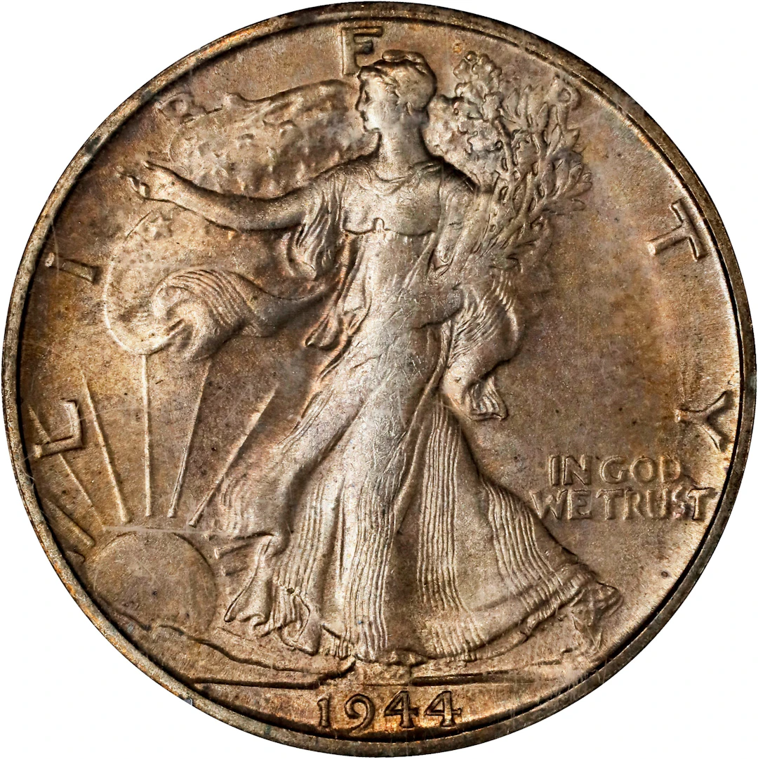 1944-S Walking Liberty Half Dollar. MS-65 (PCGS). OGH Generation 1.2 Rattler.