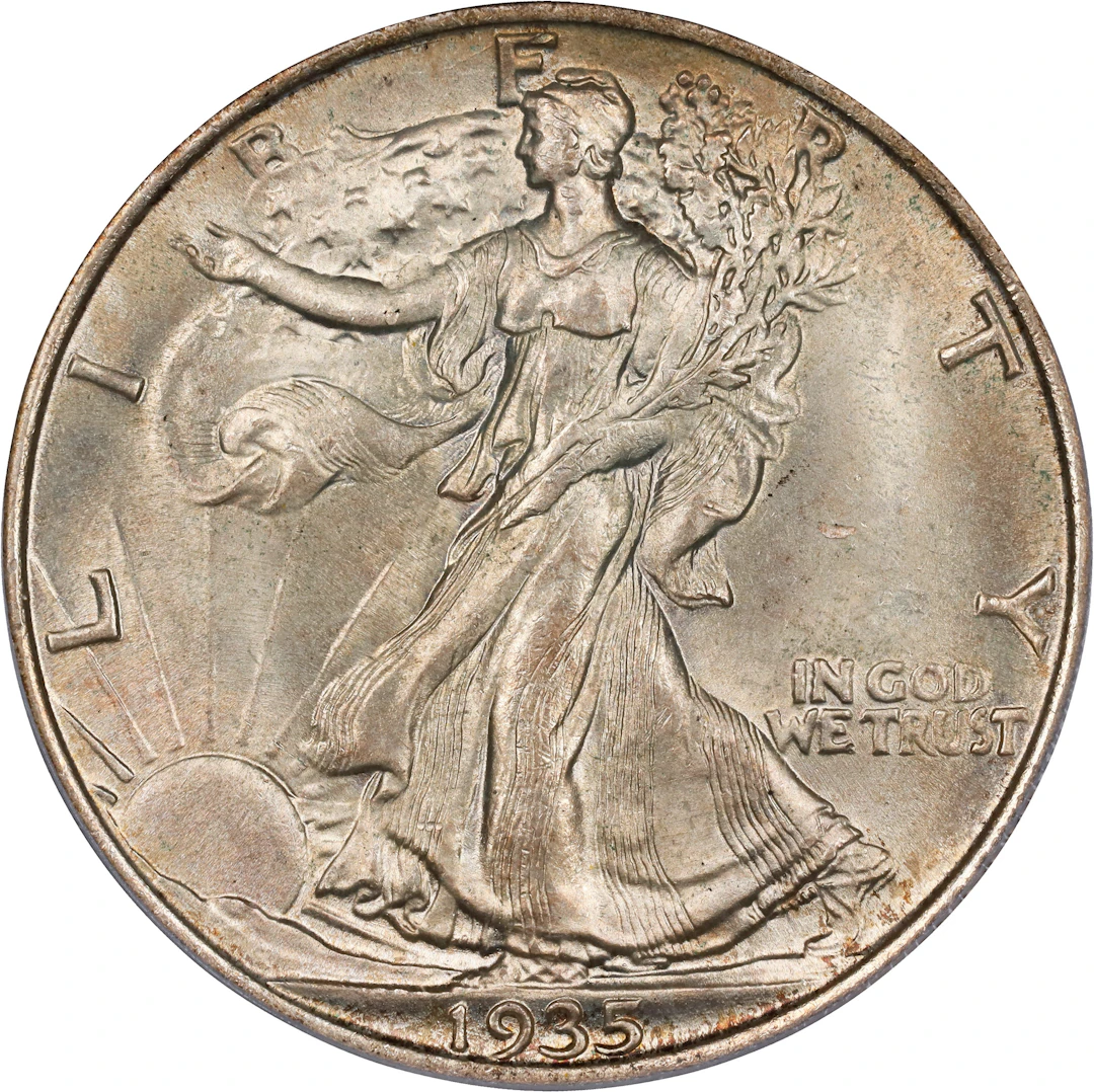 1935 Walking Liberty Half Dollar. MS-65 (PCGS).