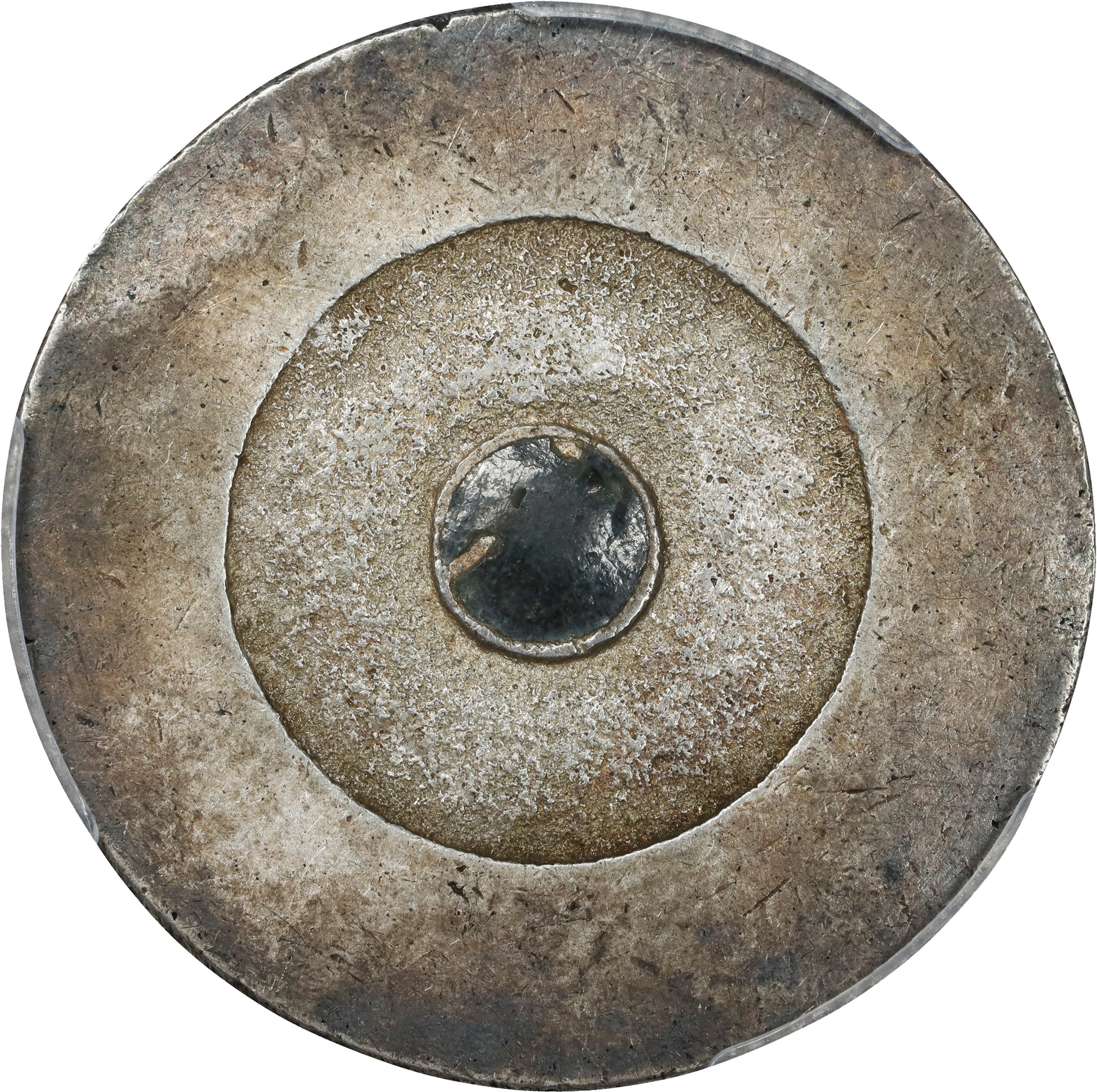 KOREA. Black Enamel 3 Chon, ND (1882-83). Tae Dong Treasury Mint.