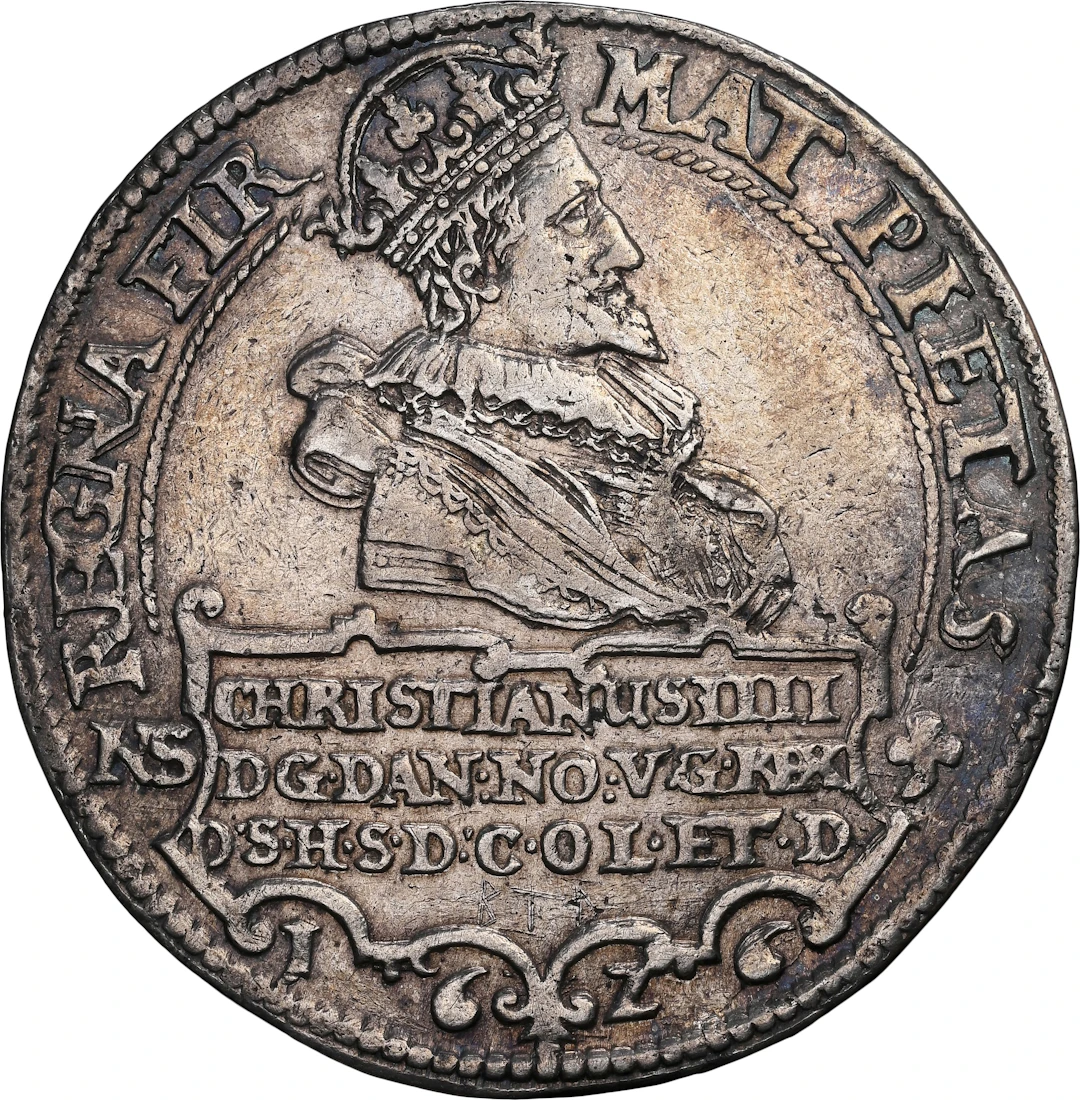 DENMARK. 2 Speciedaler, 1626. Copenhagen Mint. Christian IV. NGC EF-40.