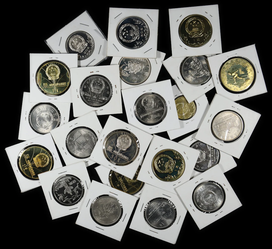 (t) CHINA. Group of Mixed Denominations (22 Pieces), 1949-88.