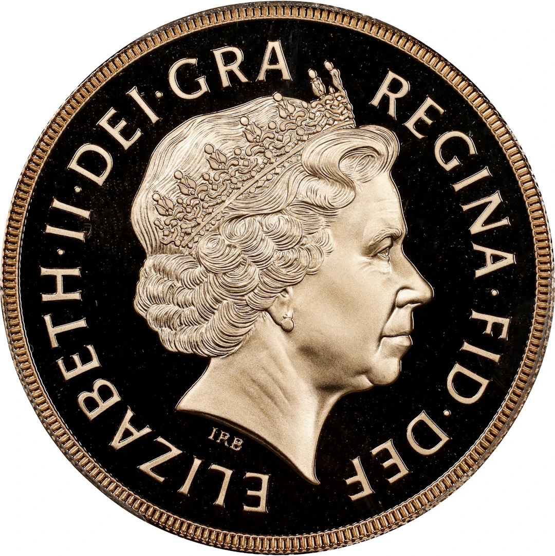 GREAT BRITAIN. 5 Pounds, 2003. Llantrisant Mint. Elizabeth II. PCGS