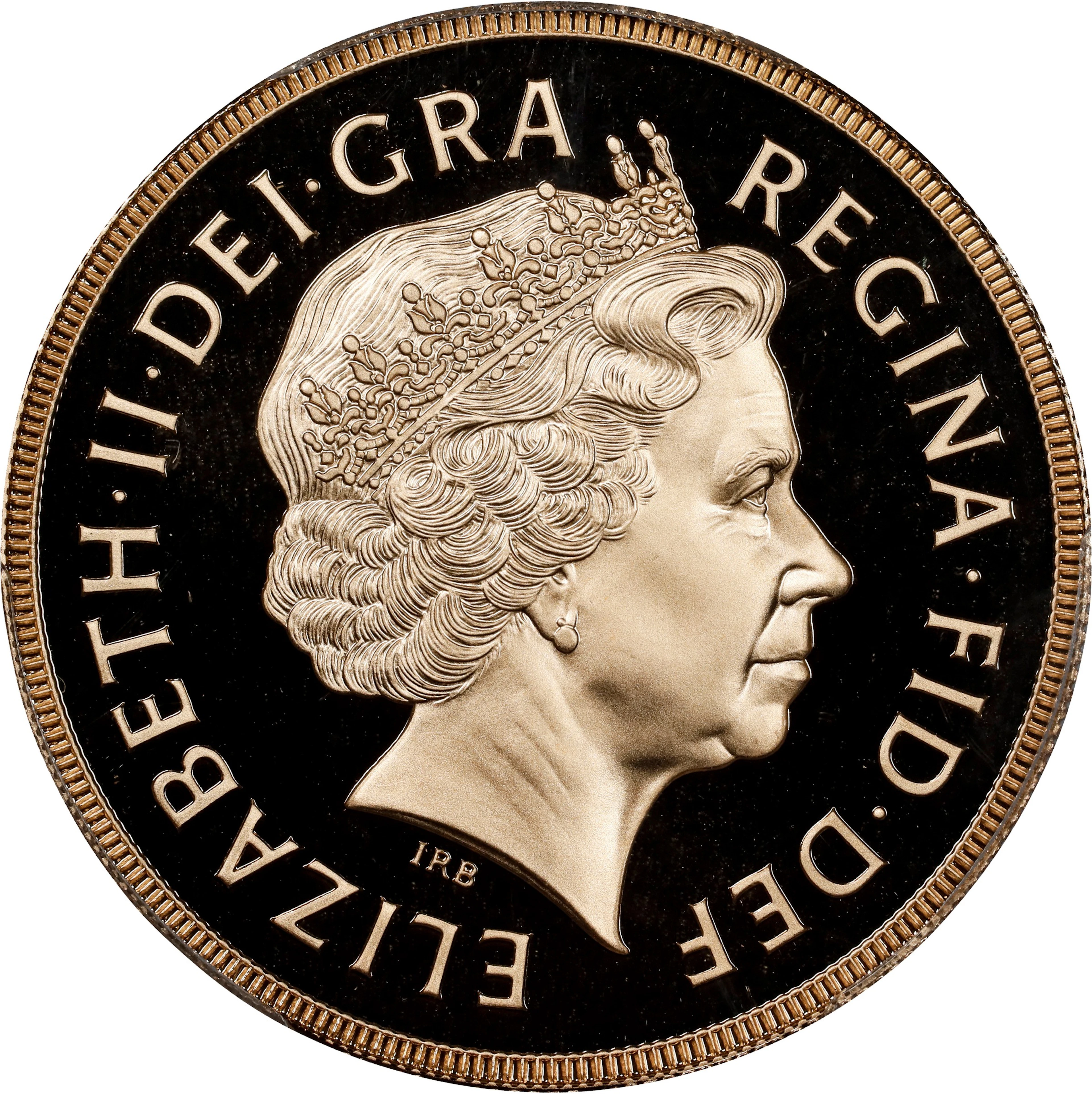 GREAT BRITAIN. 5 Pounds, 2003. Llantrisant Mint. Elizabeth II. PCGS