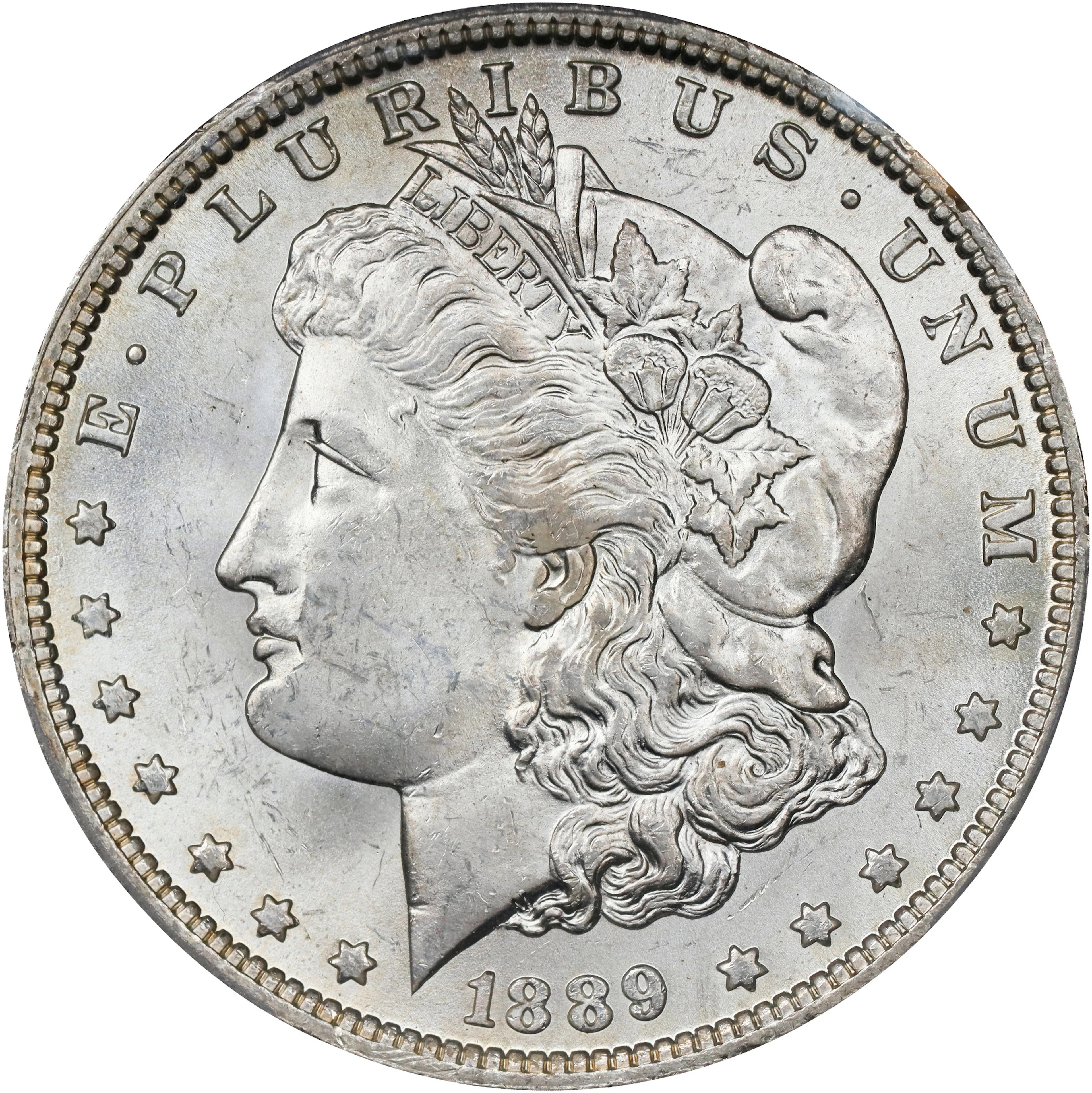 1889-O Morgan Silver Dollar. MS-63 (PCGS). CAC.