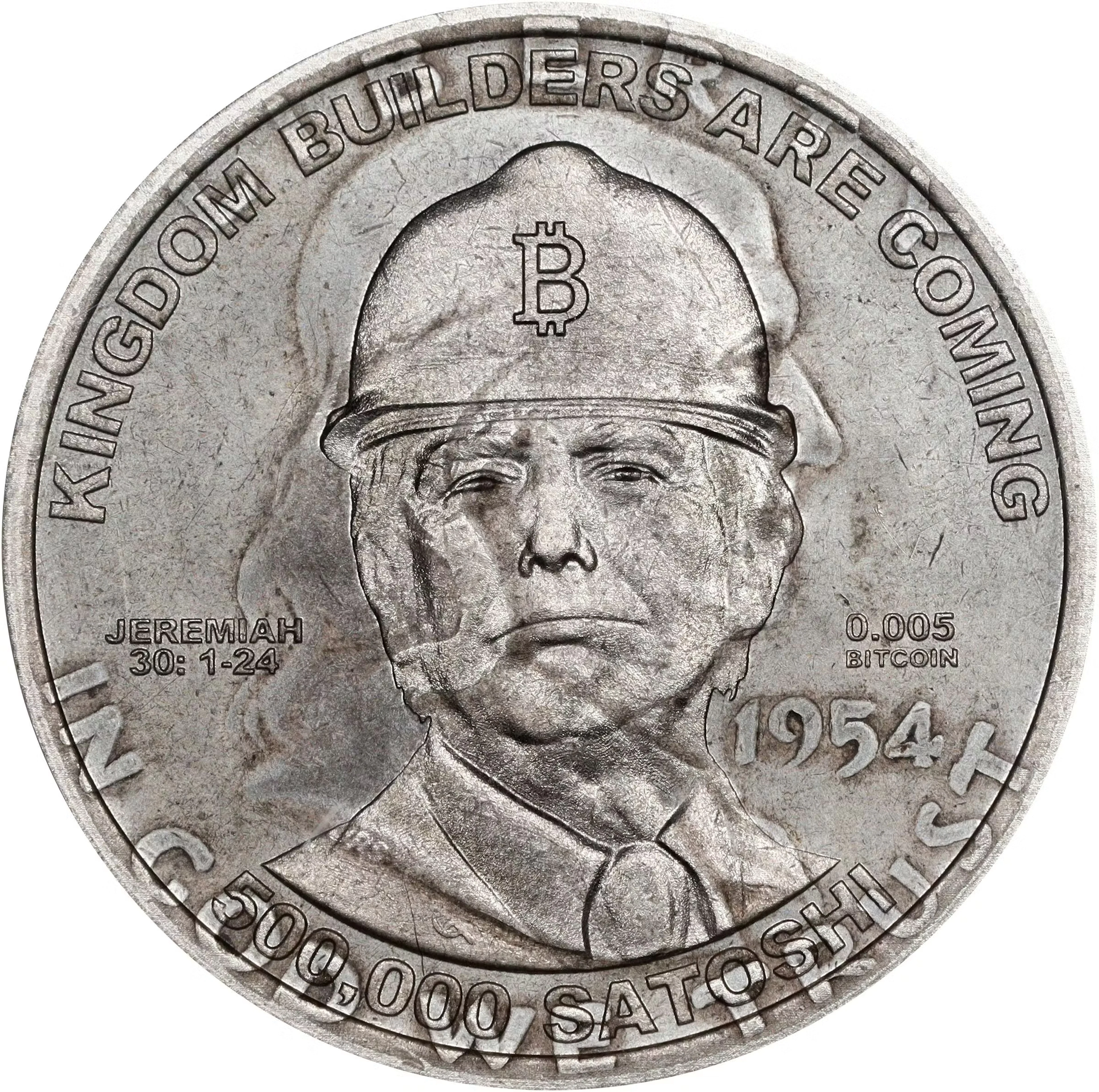 Unfunded 2025 Caribbean Treasures "Kingdom Builders" 0.005 Bitcoin.