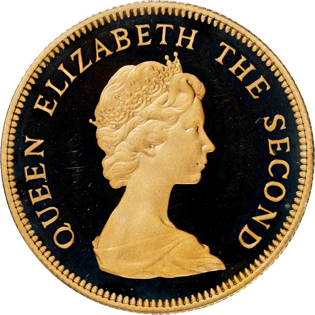 (t) HONG KONG (SAR). 1000 Dollars, 1975. Llantrisant Mint. Elizabeth