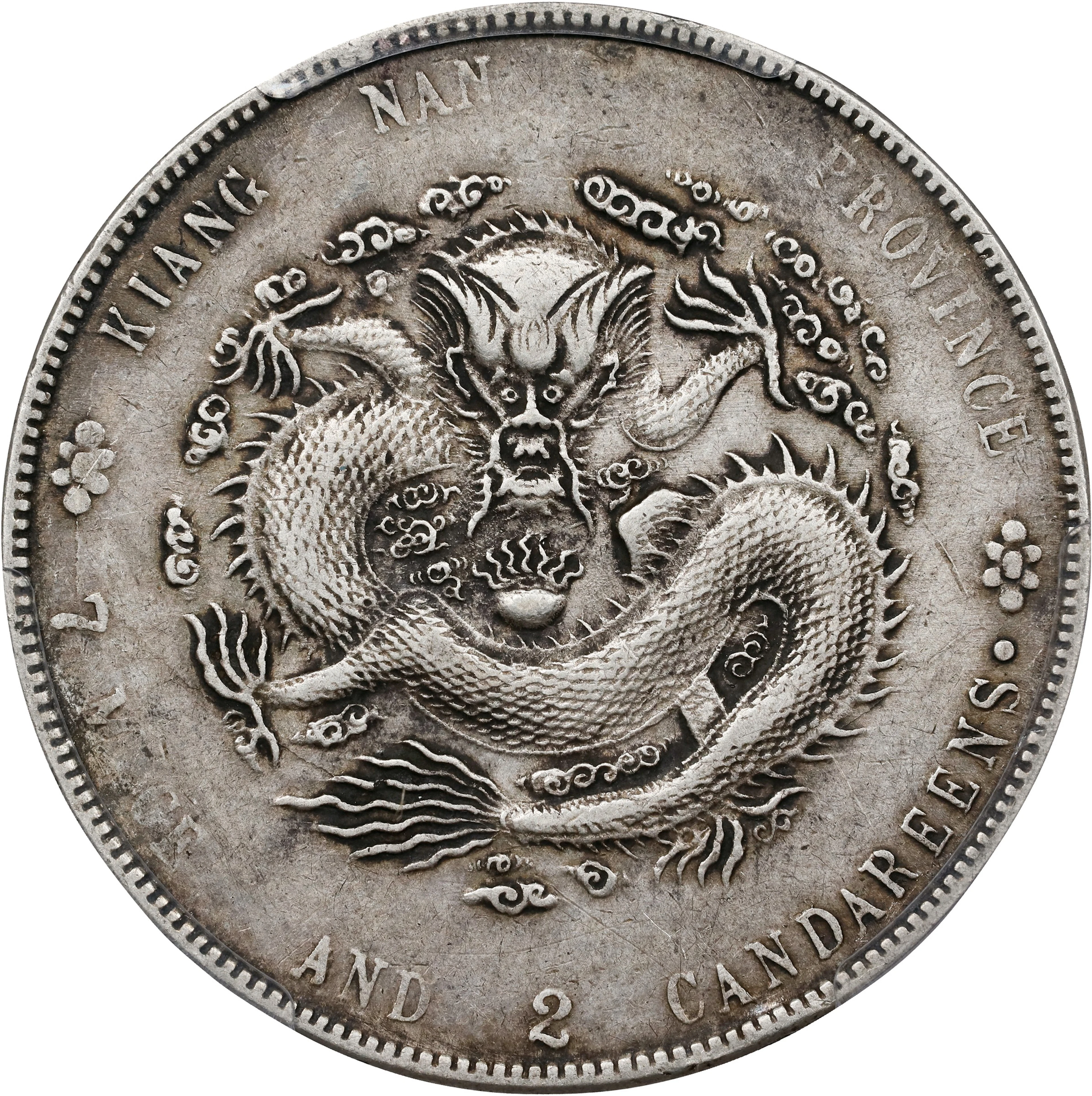(t) CHINA. Kiangnan. 7 Mace 2 Candareens (Dollar), CD (1904)-HAH CH.