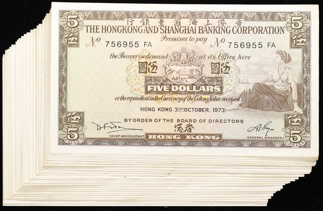 HONG KONG (SAR). Lot of (27). Hong Kong & Shanghai Banking Corporation.