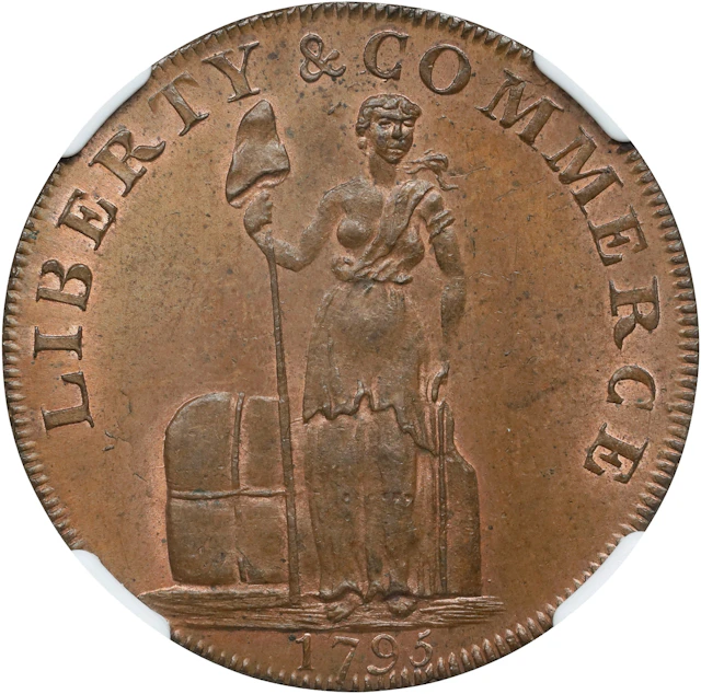 1795 Talbot, Allum & Lee Cent. Fuld-1, W-8620. Rarity-1. Lettered