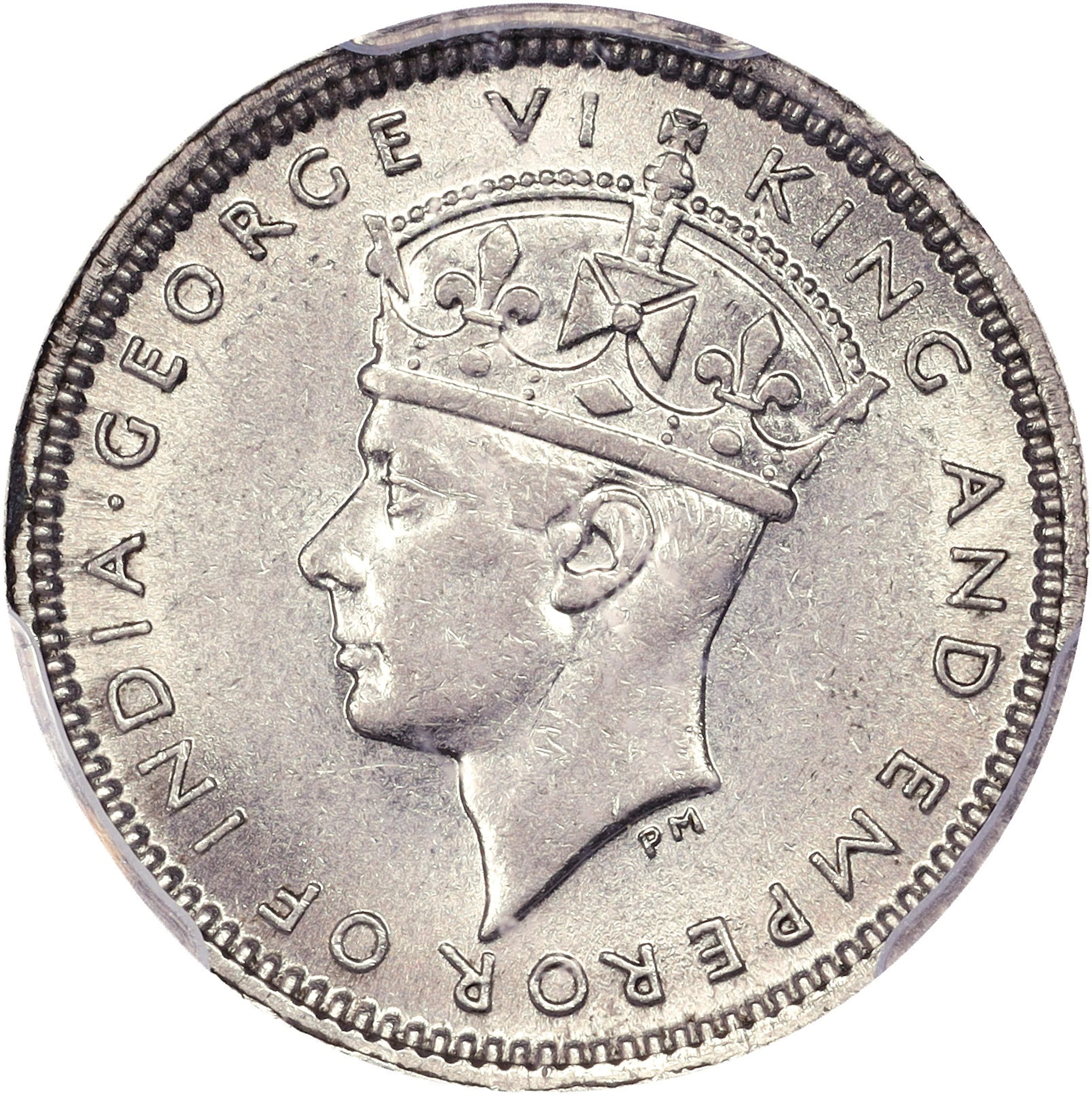 (t) HONG KONG (SAR). 5 Cents, 1941-KN. Birmingham (Kings Norton) Mint.