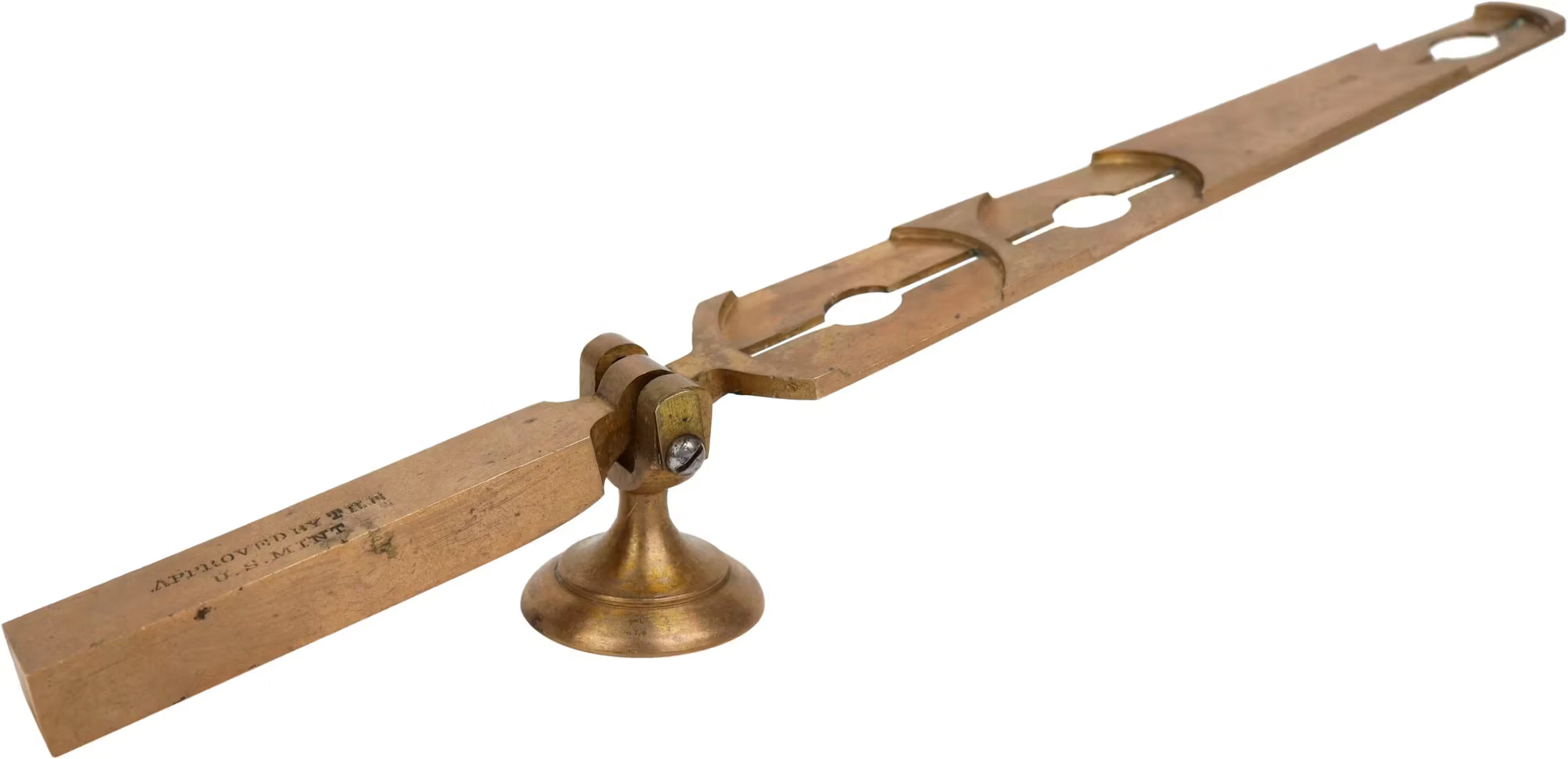 ca. 1870 Fairbanks & Ewing counterfeit coin detector for United States