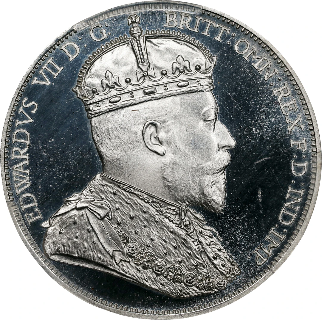 HONG KONG (SAR). Fantasy Silver Dollar, "1901" (ca. 2000). Edward