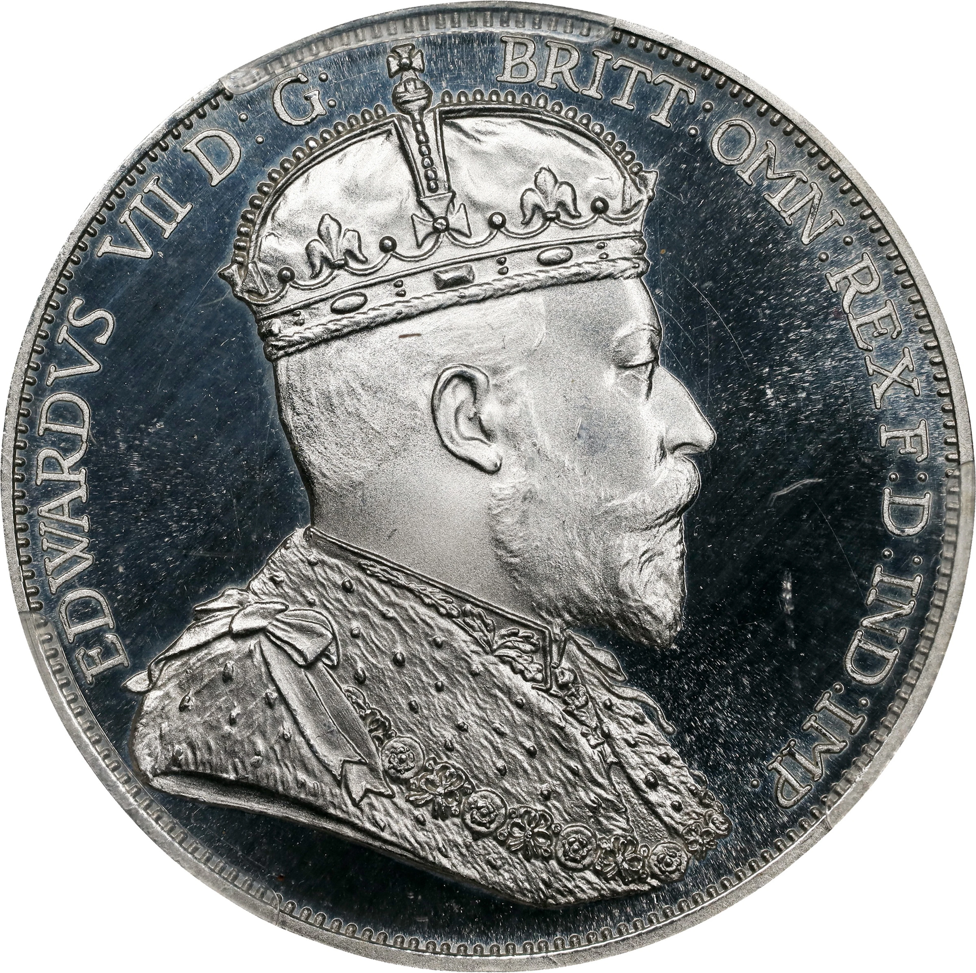 HONG KONG (SAR). Fantasy Silver Dollar, "1901" (ca. 2000). Edward
