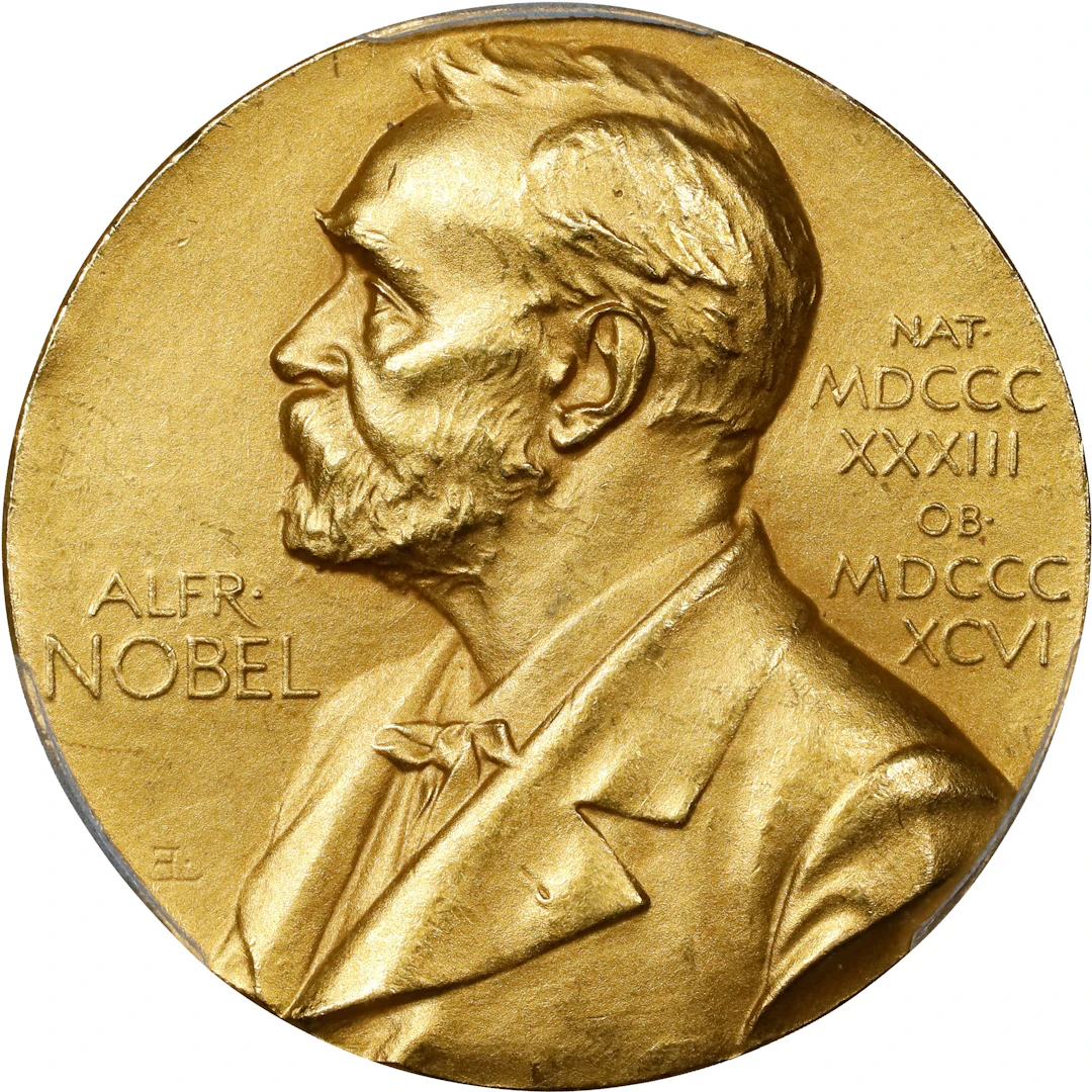 SWEDEN. Nobel Nominating Committee for Medicine Gold Medal, 1945.