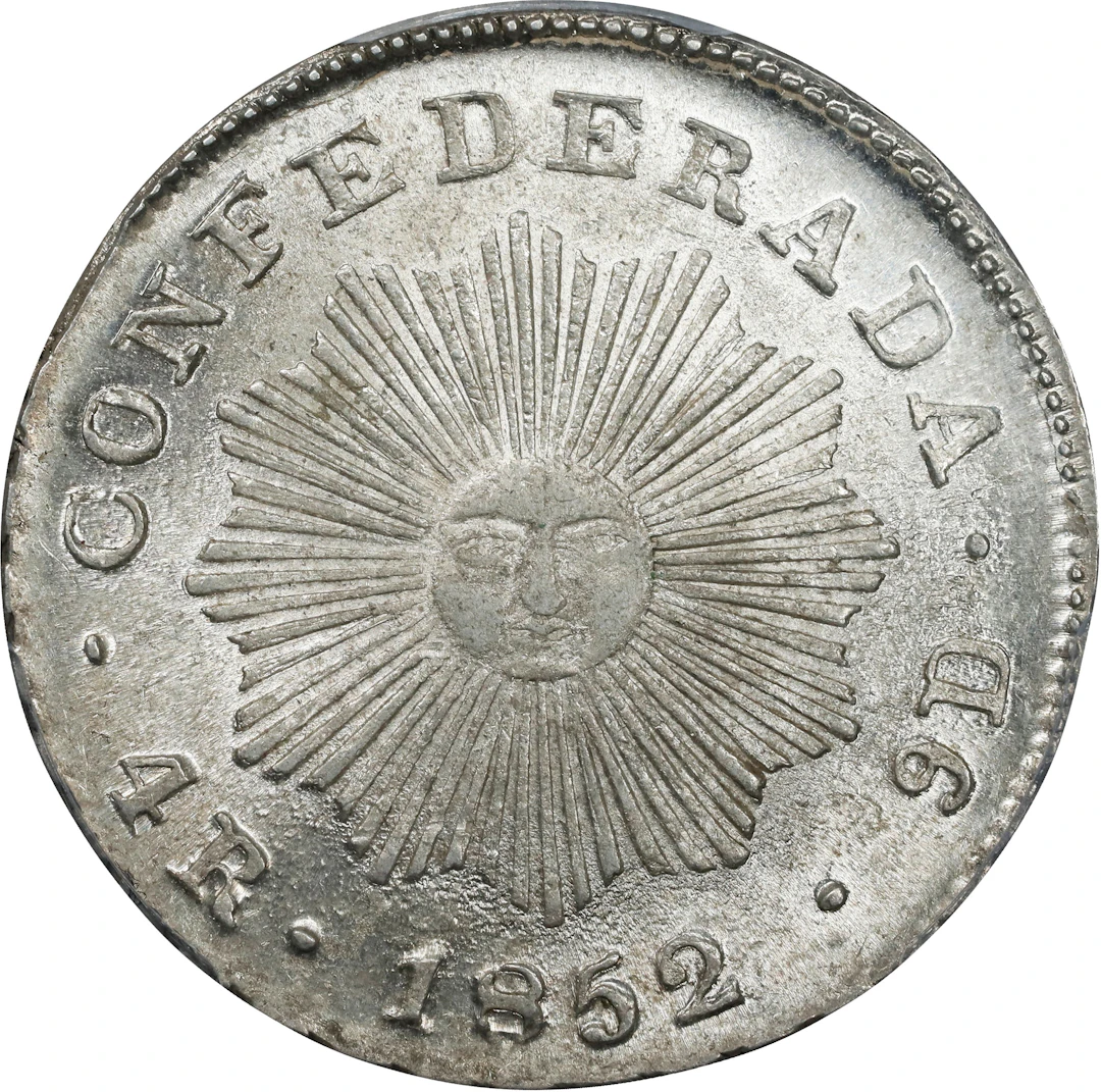 ARGENTINA. Cordoba. 4 Reales, 1852. Cordoba Mint. PCGS MS-64.