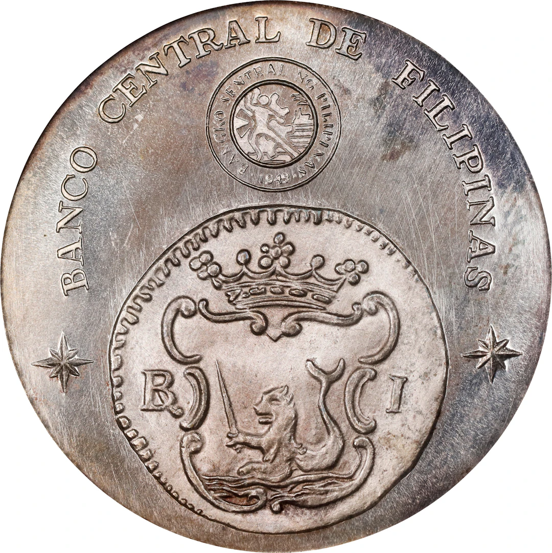 PHILIPPINES. First Numismatic Expo Silver Medal, 1979. NGC MS-67.