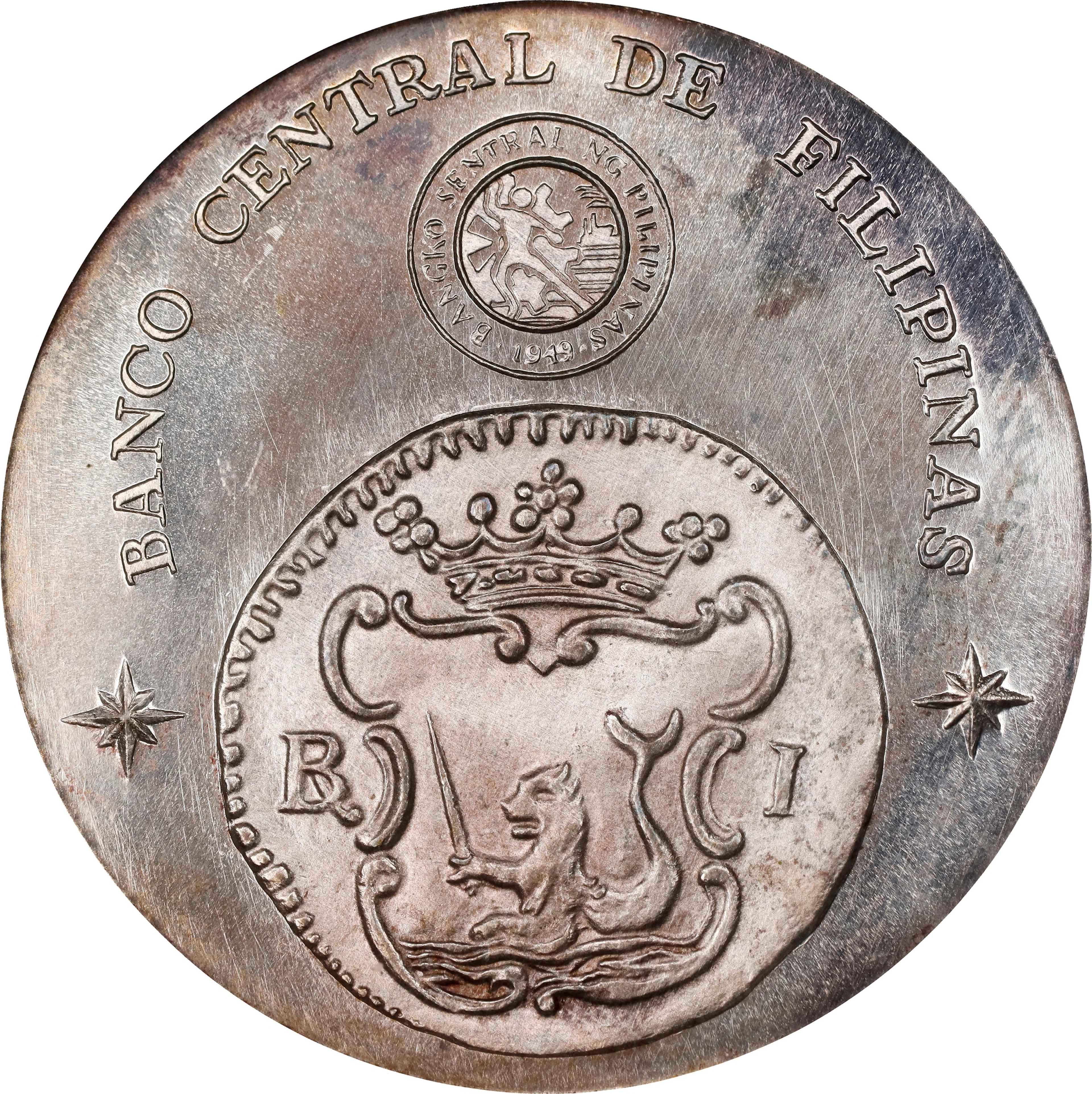 PHILIPPINES. First Numismatic Expo Silver Medal, 1979. NGC MS-67.