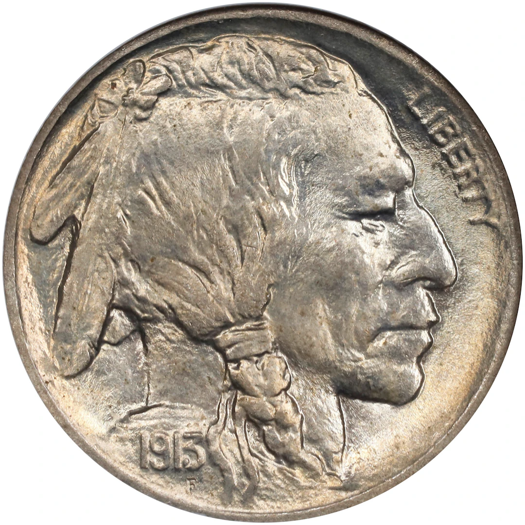 1913 Buffalo Nickel. Type I. MS-66 (NGC).