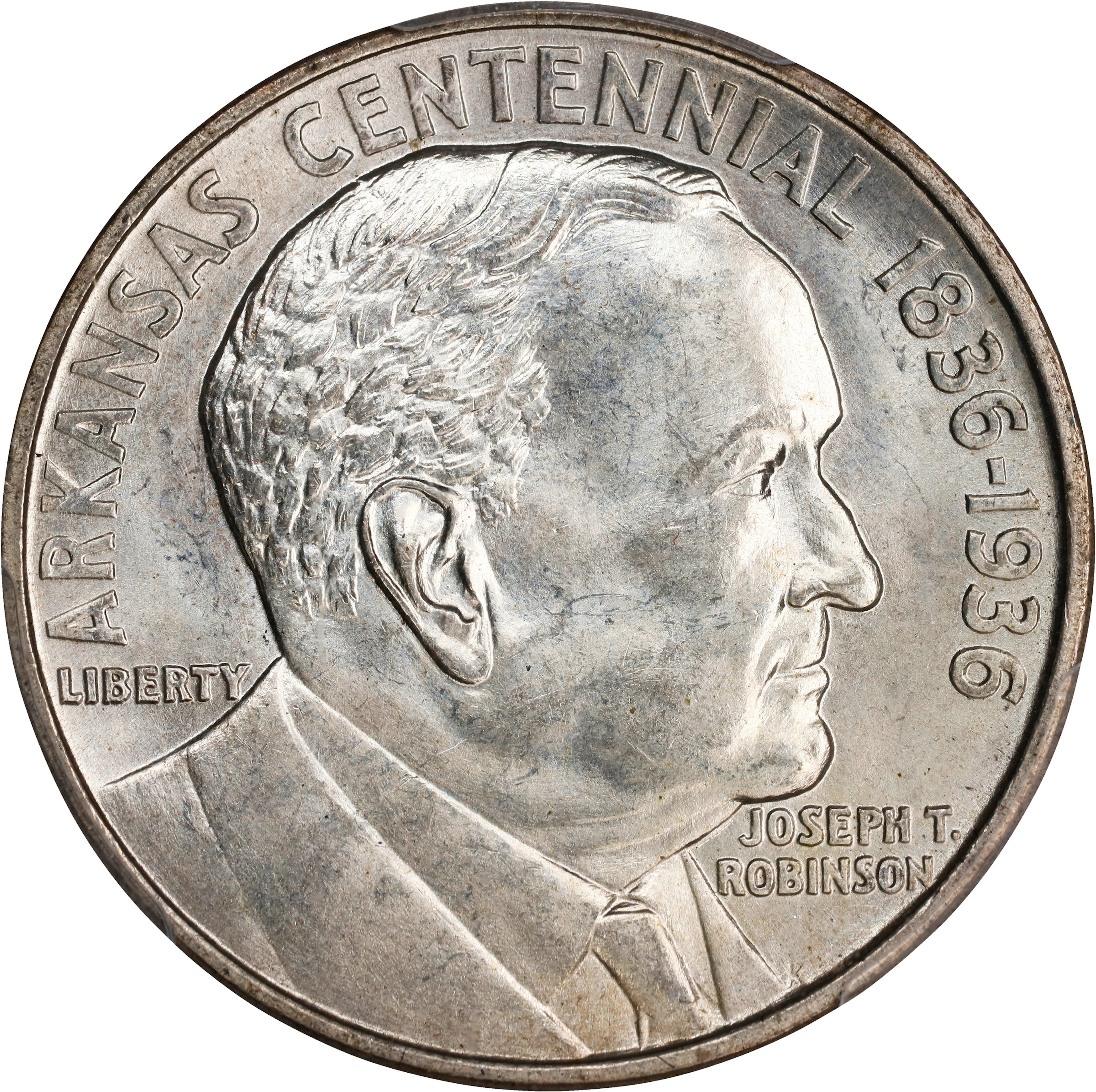 1936 Robinson--Arkansas Centennial. MS-64 (PCGS).