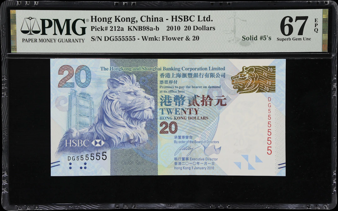 (t) HONG KONG (SAR). Hong Kong & Shanghai Banking Corporation. 20