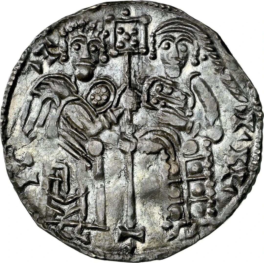 DENMARK. Penny, ND (1047-75). Lund Mint. Svend II Estridsen. NGC AU
