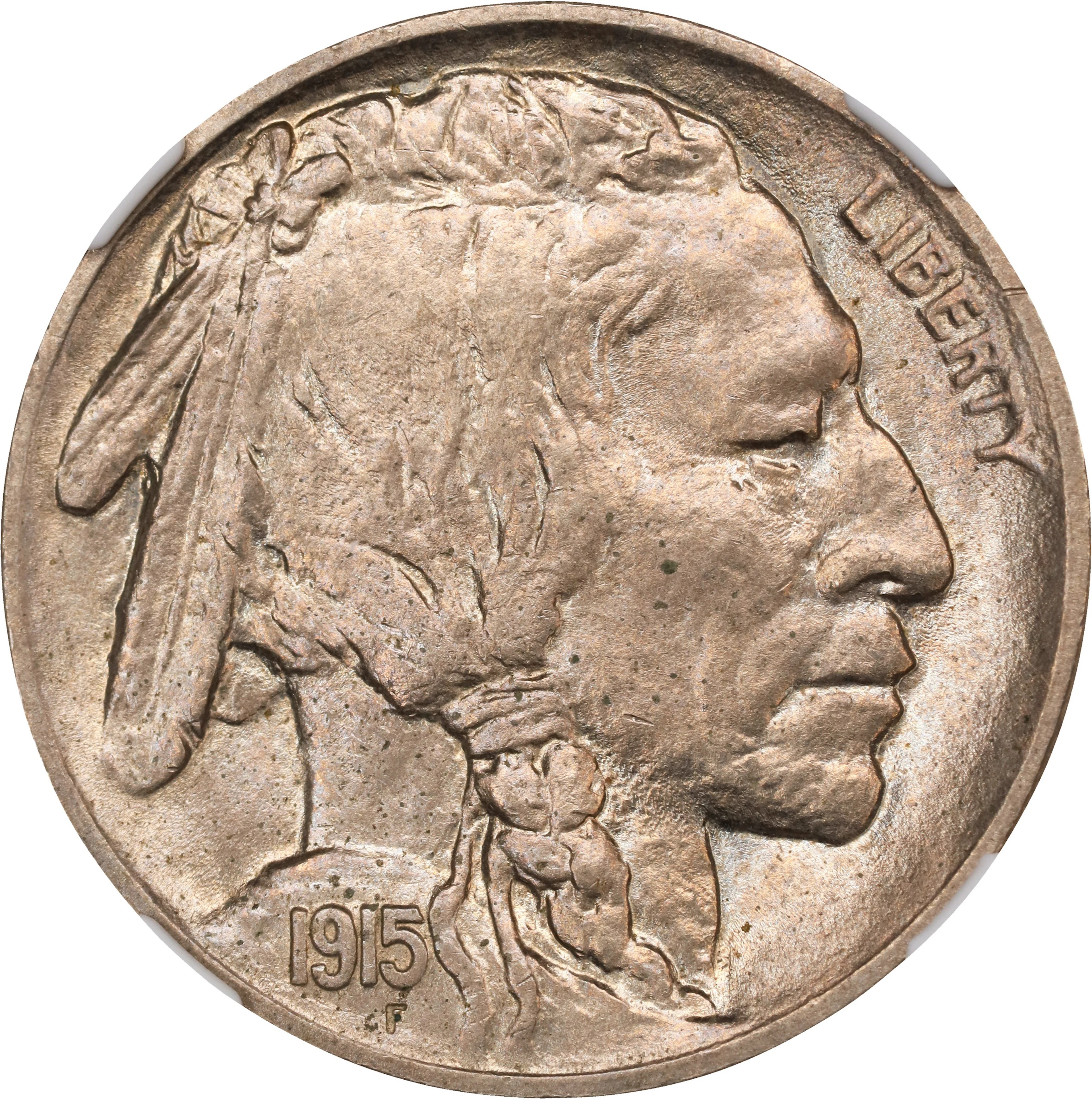 1915 Buffalo Nickel. MS-65 (NGC).
